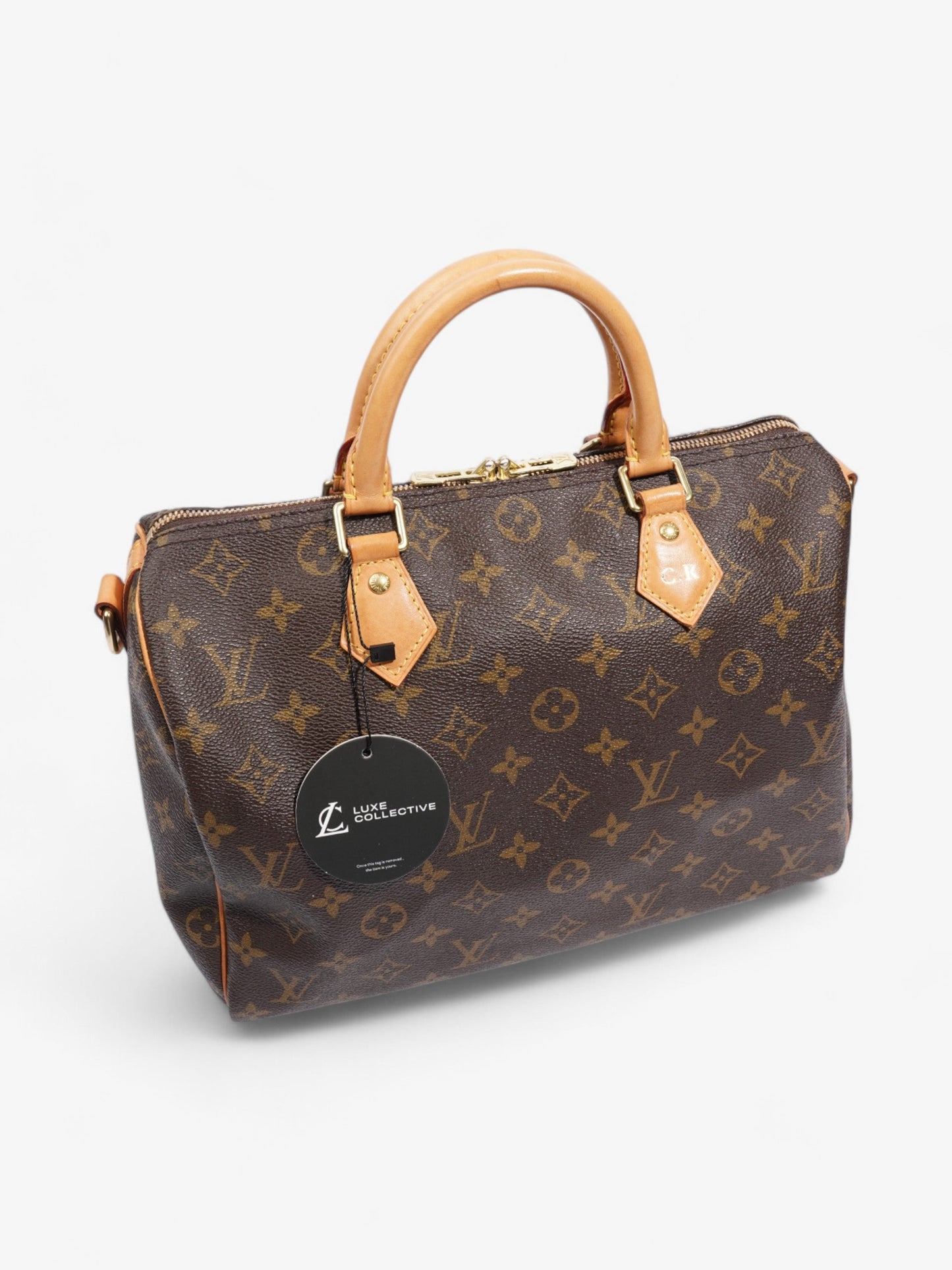 Louis Vuitton Speedy Bandouli猫re Monogram Coated Canvas 30