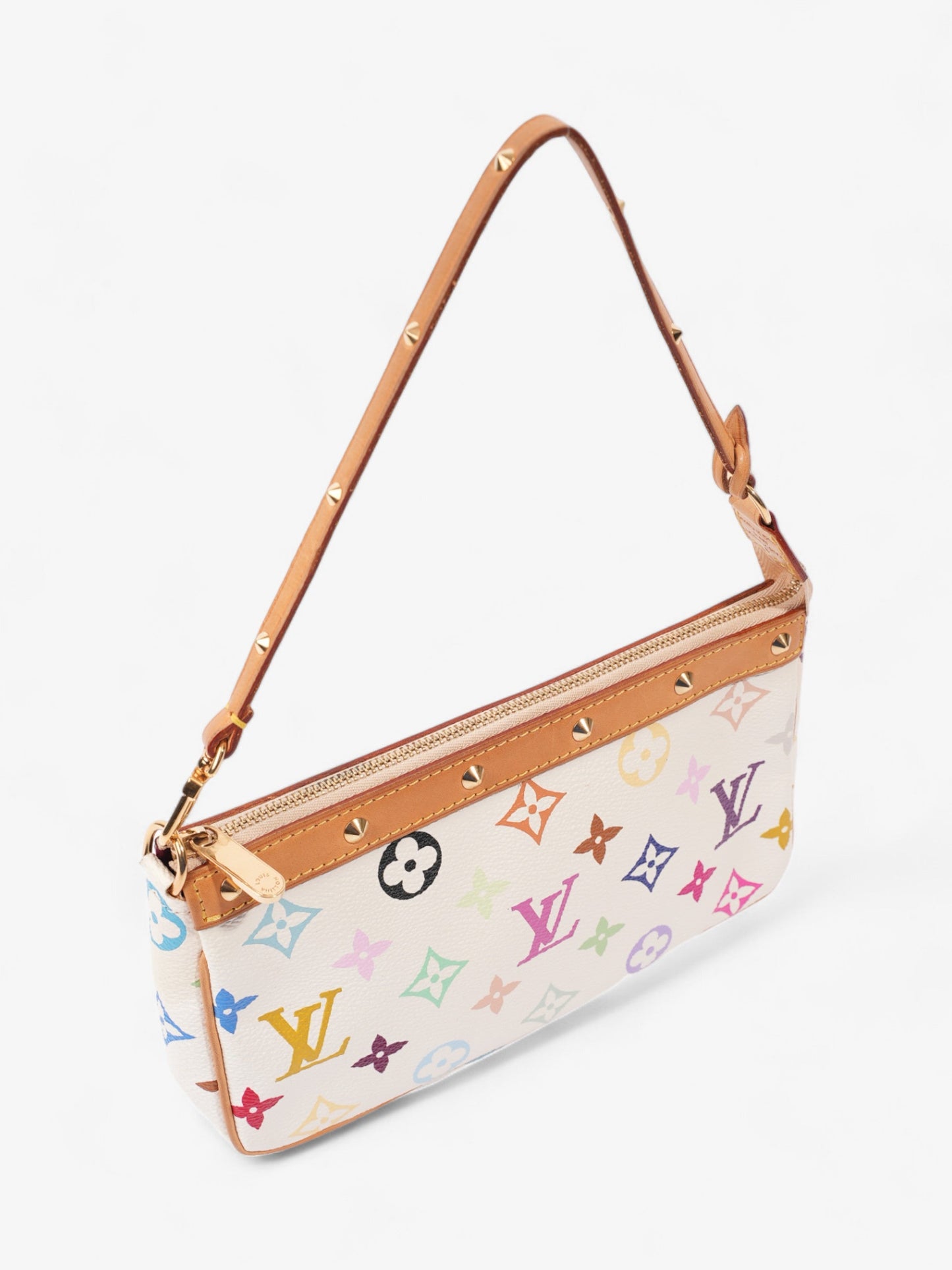 Louis Vuitton Pochette Accessoires Monogram Multicolour Leather