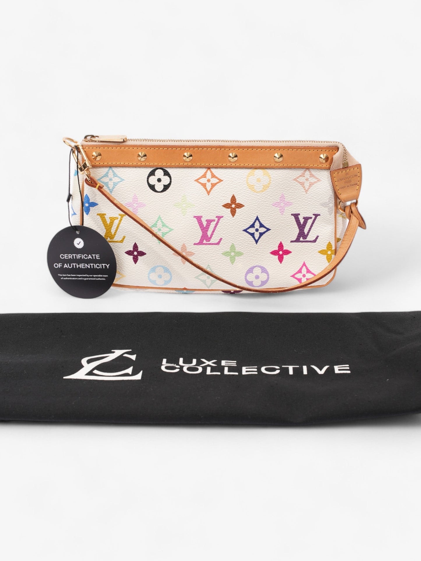 Louis Vuitton Pochette Accessoires Monogram Multicolour Leather
