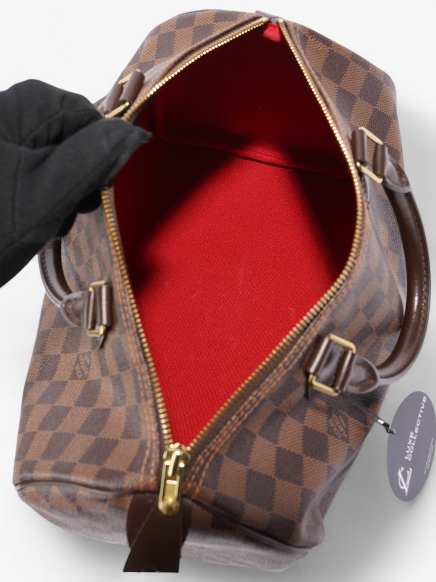 Louis Vuitton Speedy Damier Ebene Coated Canvas 30