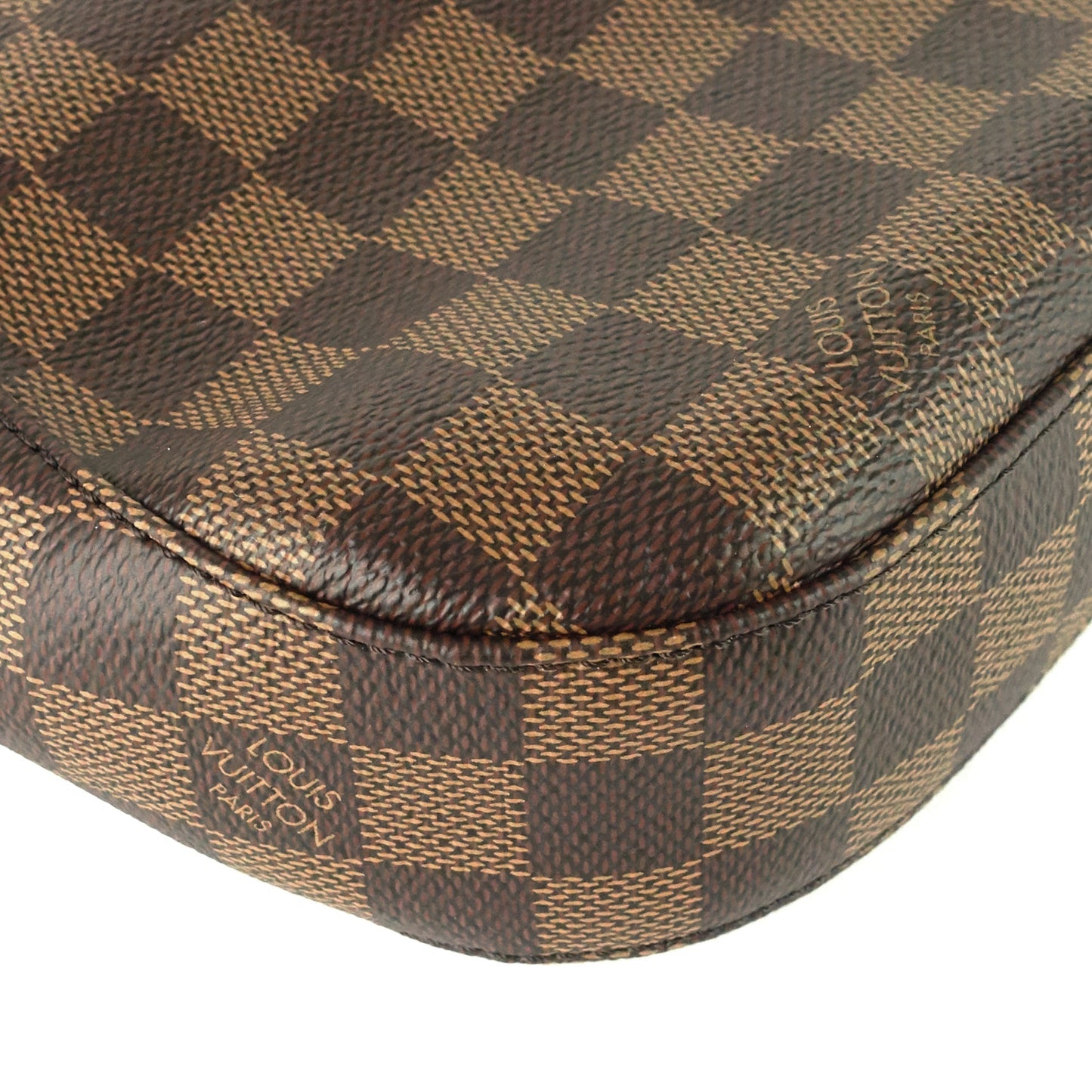 Louis Vuitto South Bank Besace Damier Ebene Canvas Bag