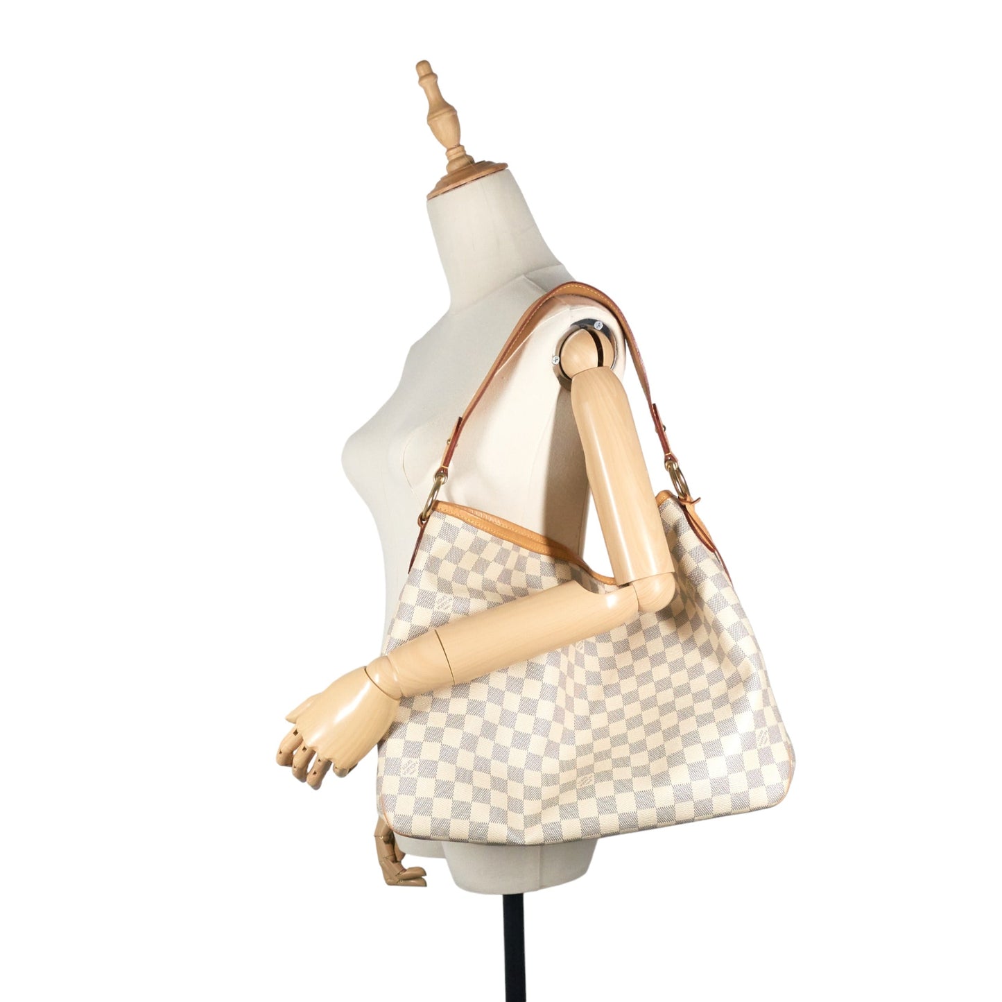 Louis Vuitto Delightful MM Damier Azur Canvas Bag
