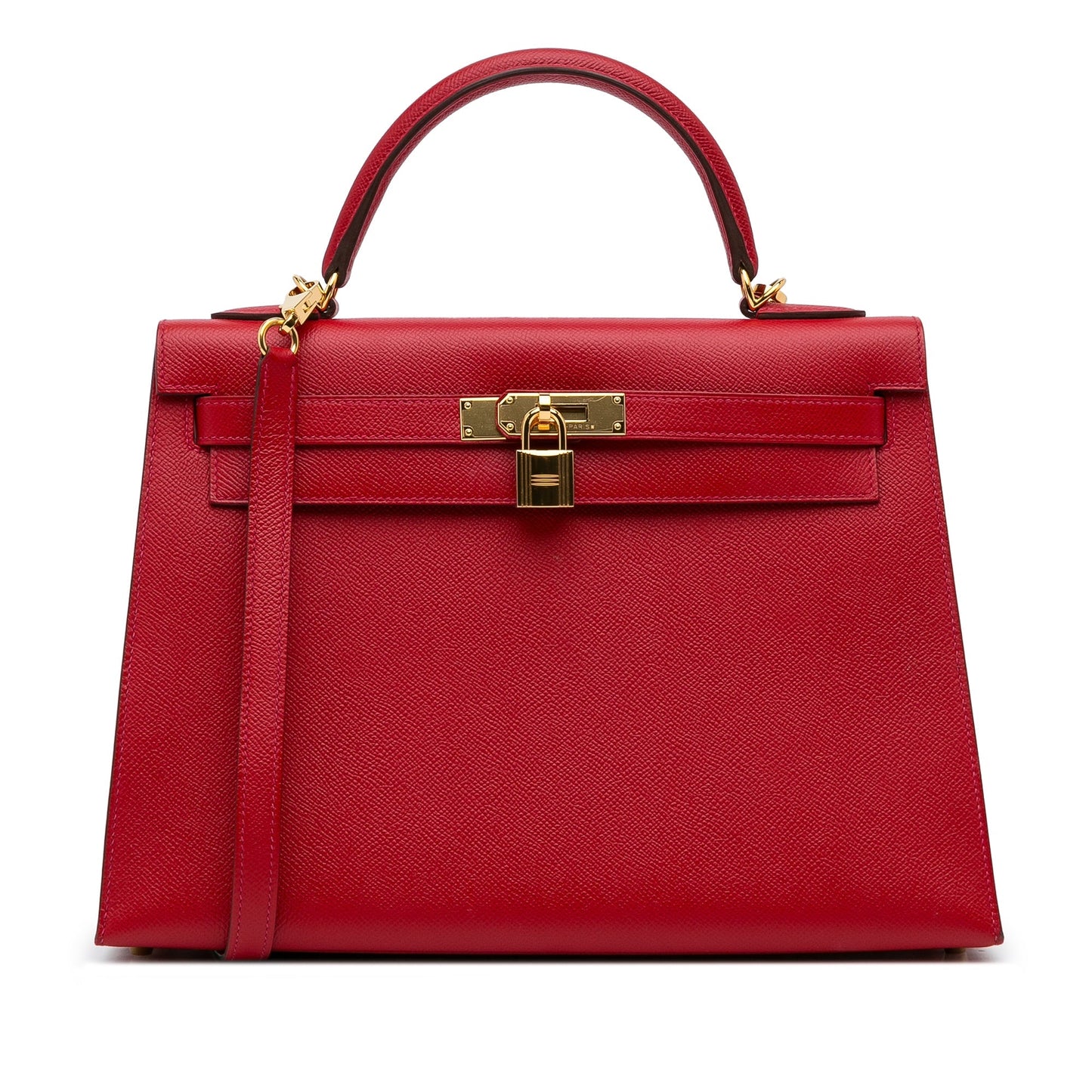 HermÃƒÆ’Ã‚Â¨s Kelly Selliere 32 Red Epsom Gold