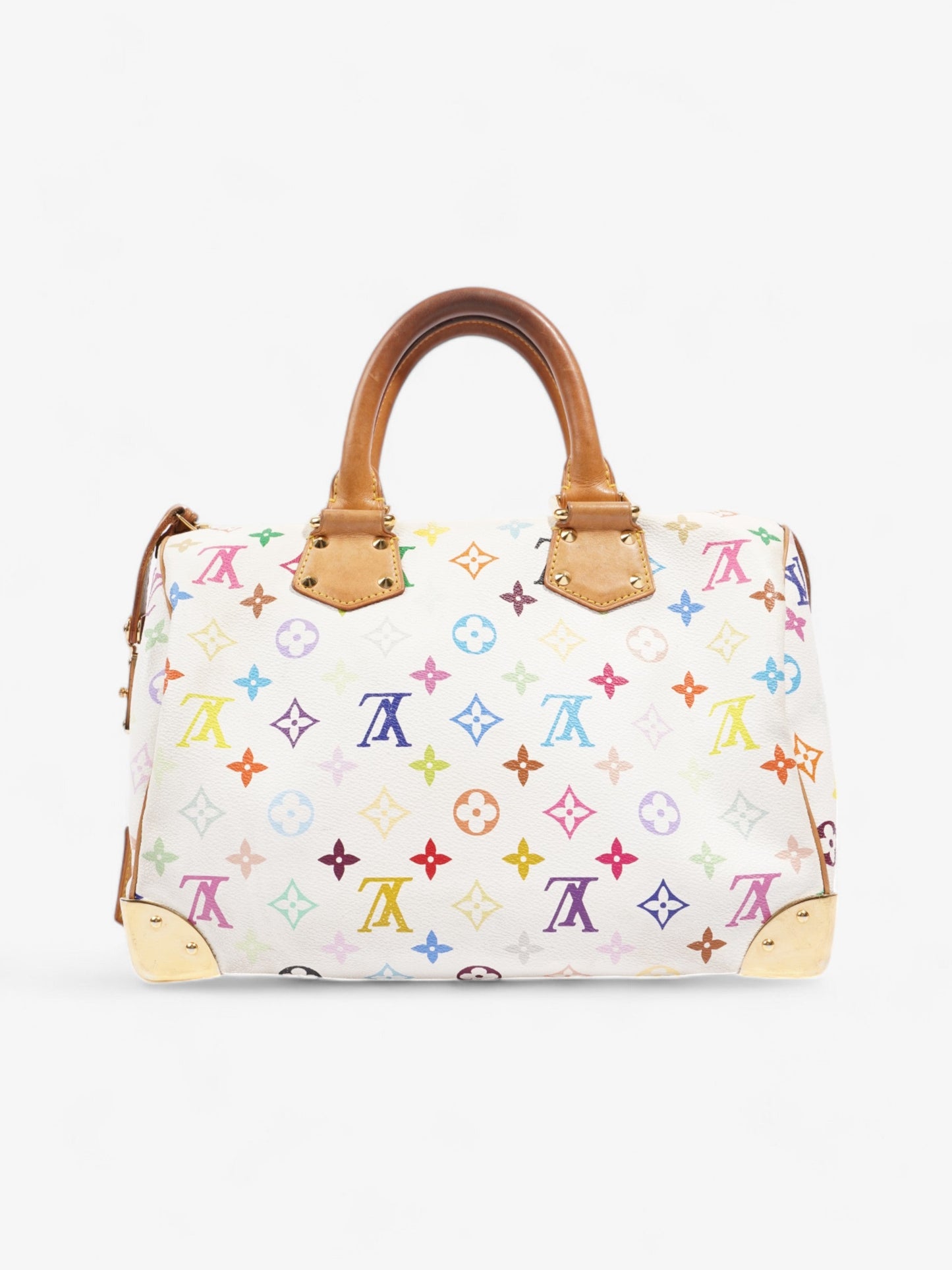 Louis Vuitton Speedy Monogram Multicolour / White Coated Canvas 30