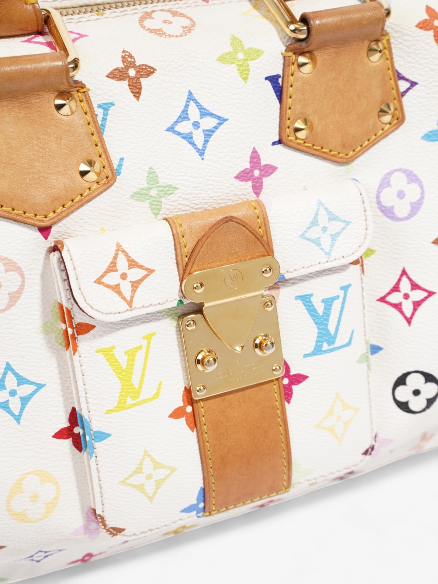 Louis Vuitton Speedy Monogram Multicolour / White Coated Canvas 30