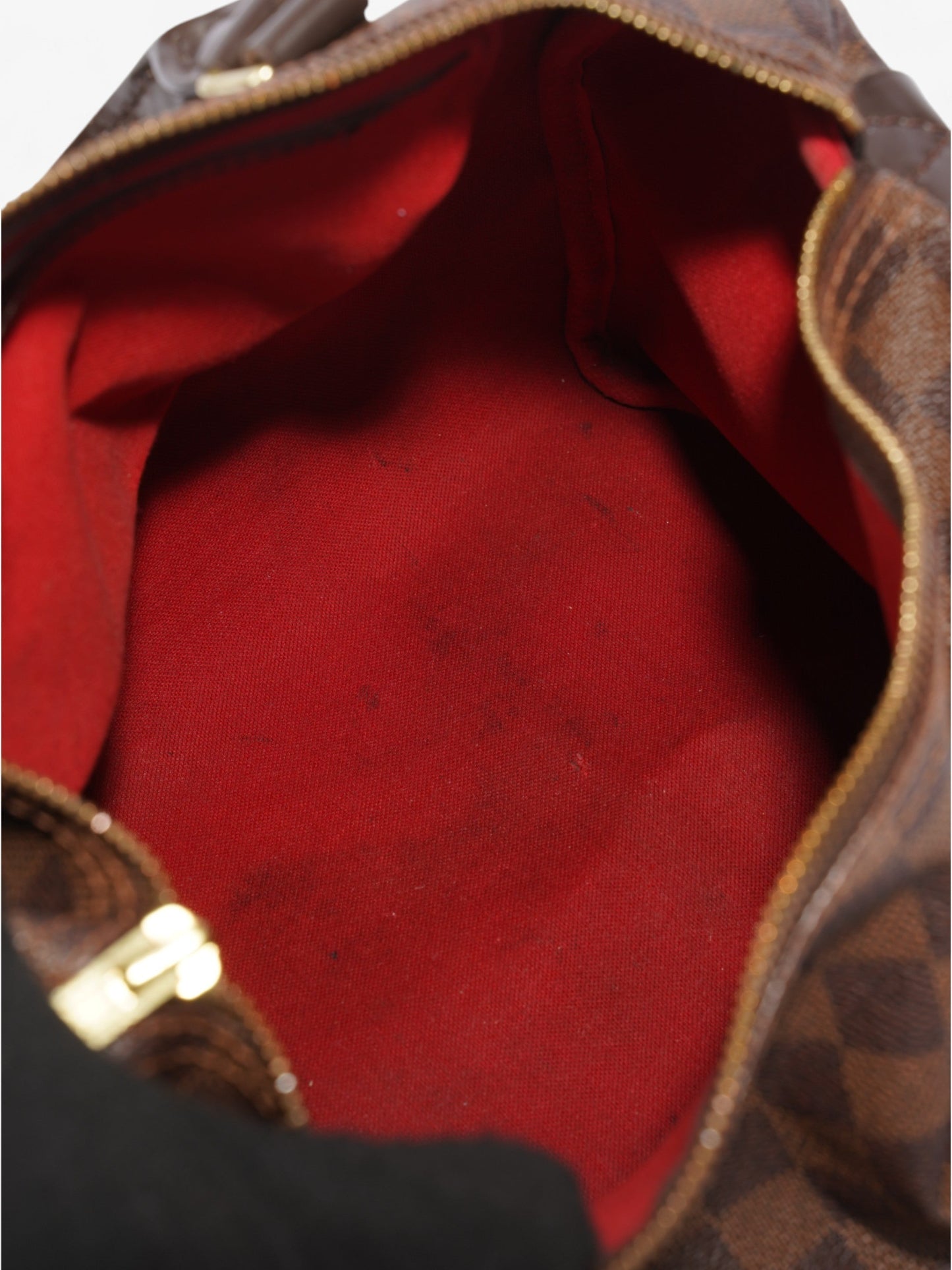 Louis Vuitton Speedy 30 Damier Ebene Coated Canvas