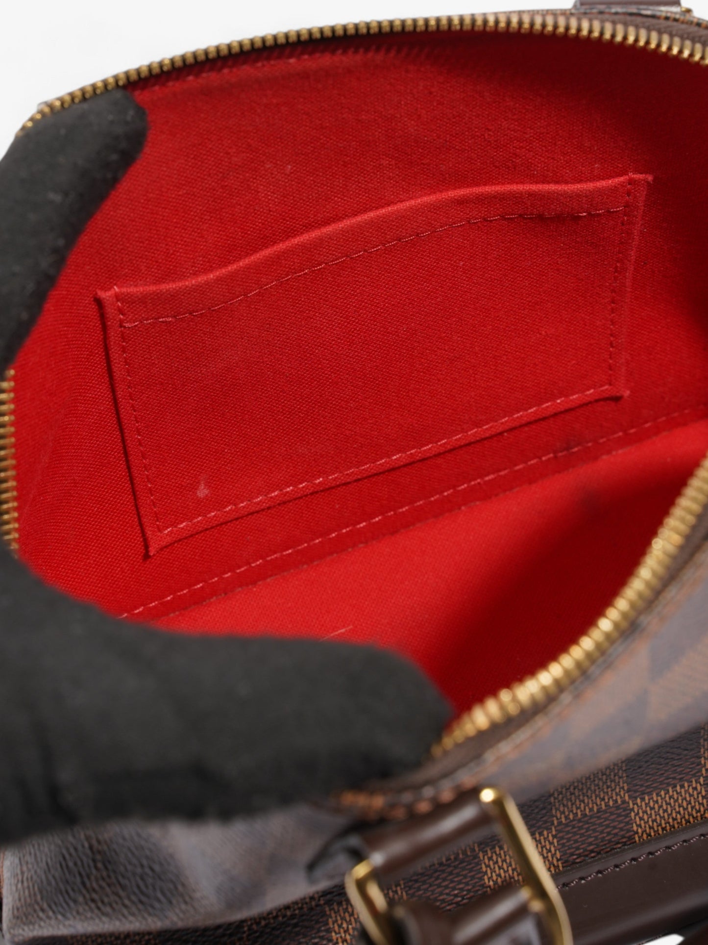 Louis Vuitton Alma Damier Ebene Coated Canvas BB