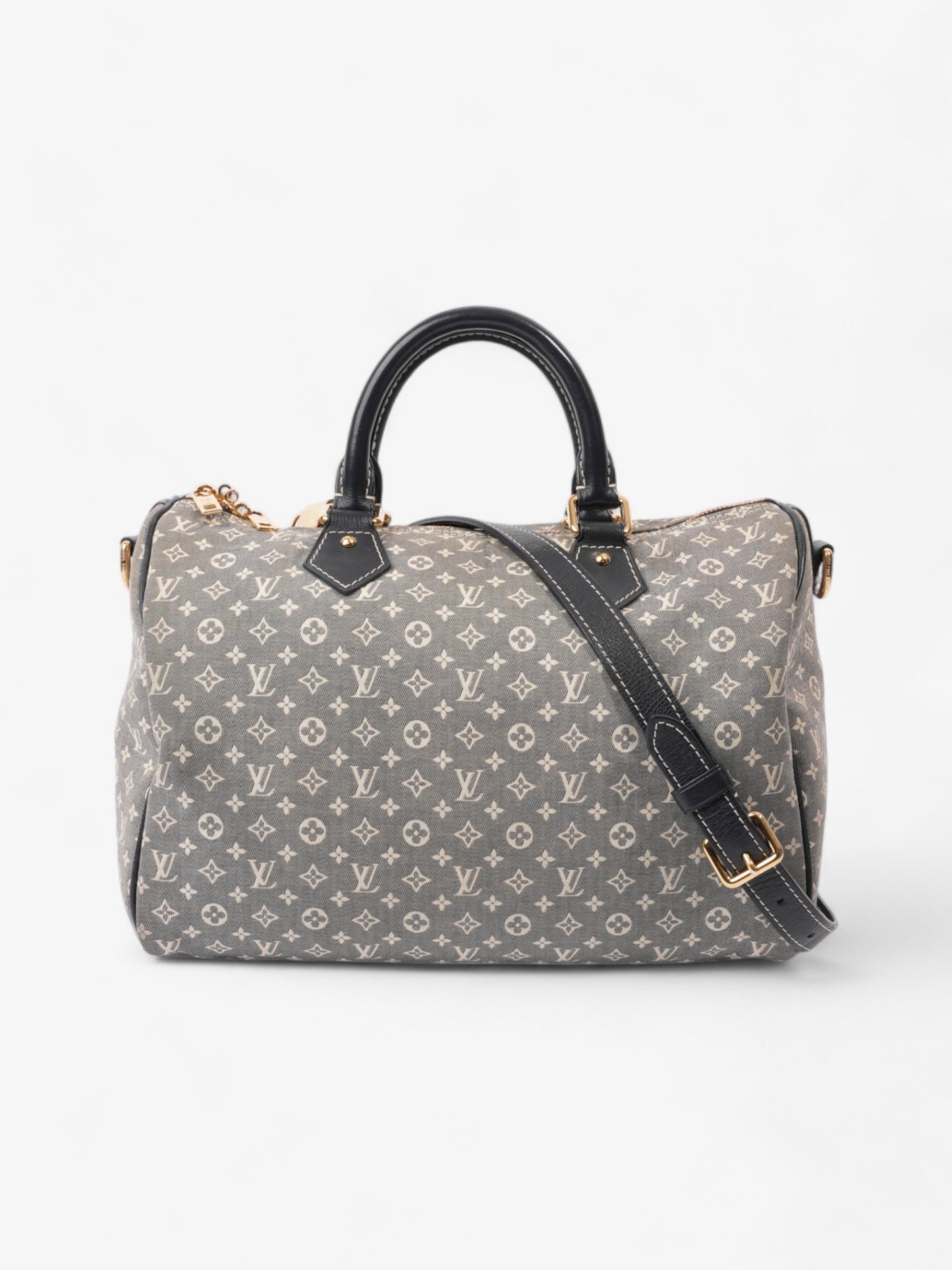 Louis Vuitton Speedy Bandouli猫re Blue Monogram Canvas 30