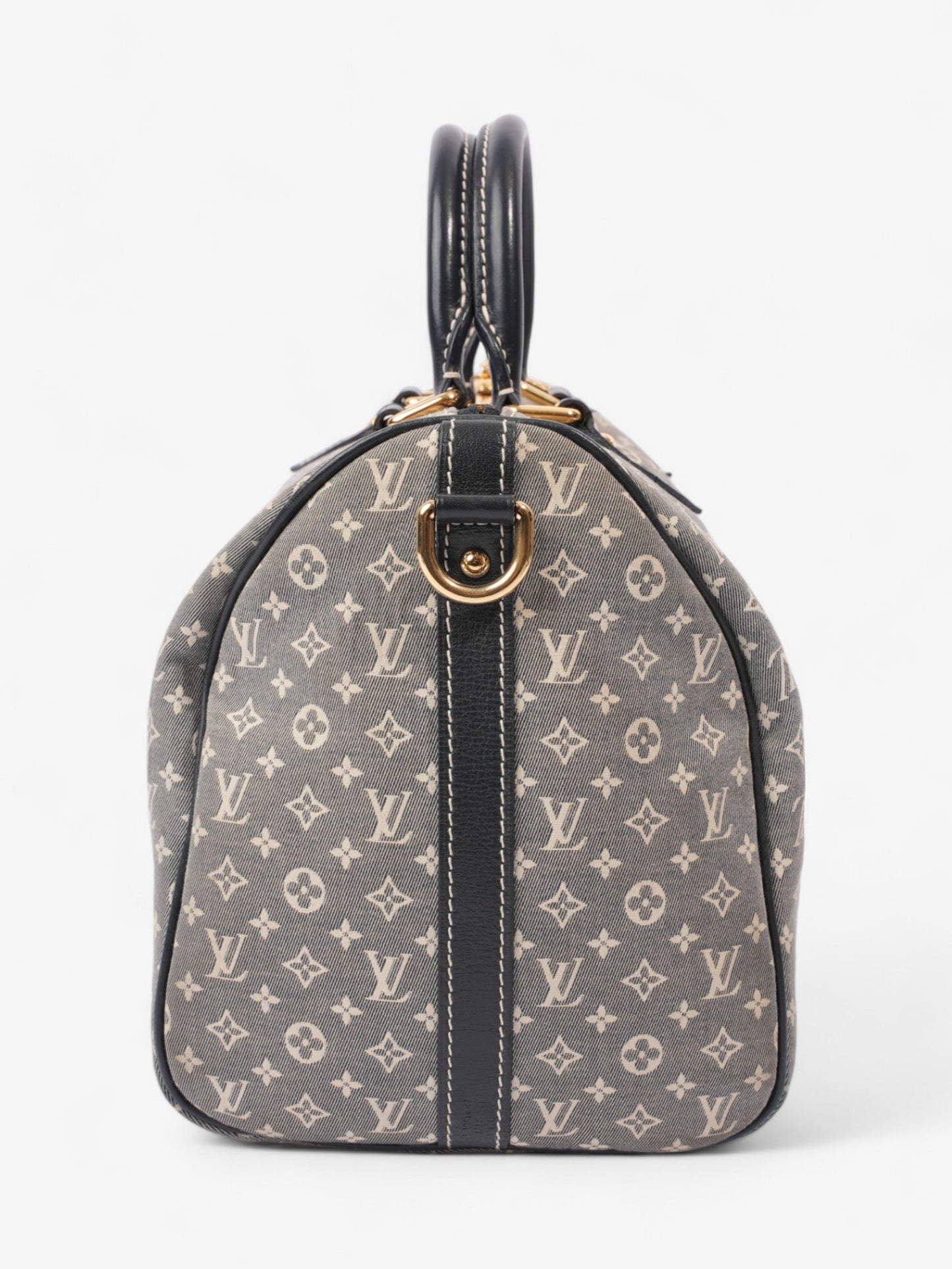 Louis Vuitton Speedy Bandouli猫re Blue Monogram Canvas 30