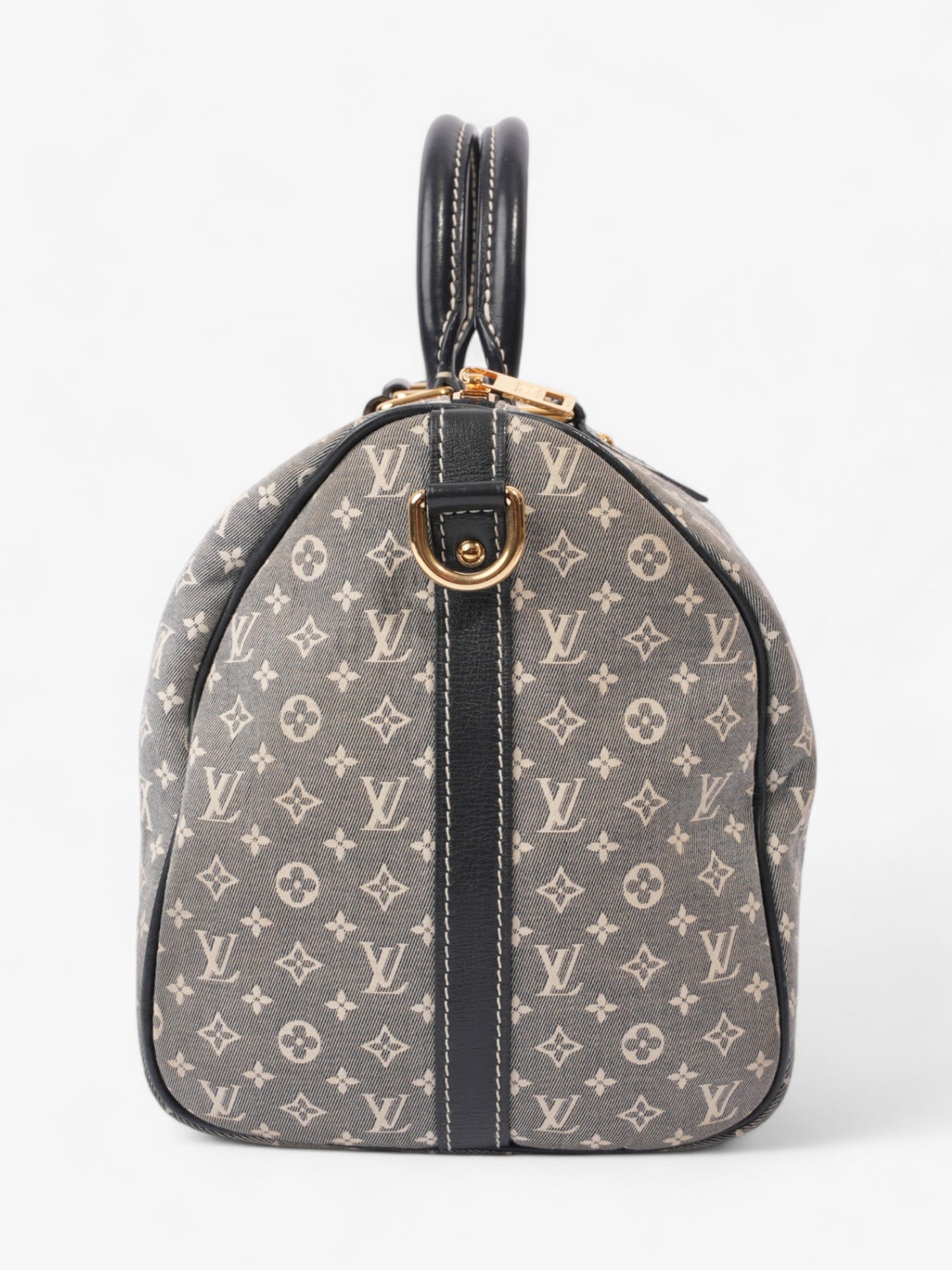 Louis Vuitton Speedy Bandouli猫re Blue Monogram Canvas 30