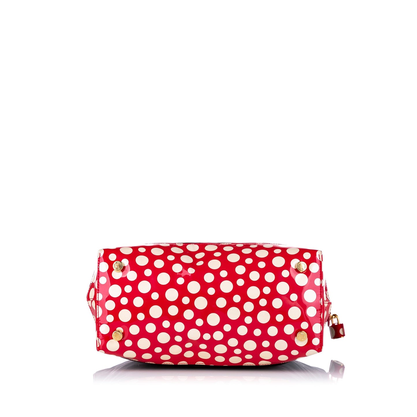 Louis Vuitton x Yayoi Kusama Lockit MM Black Canvas