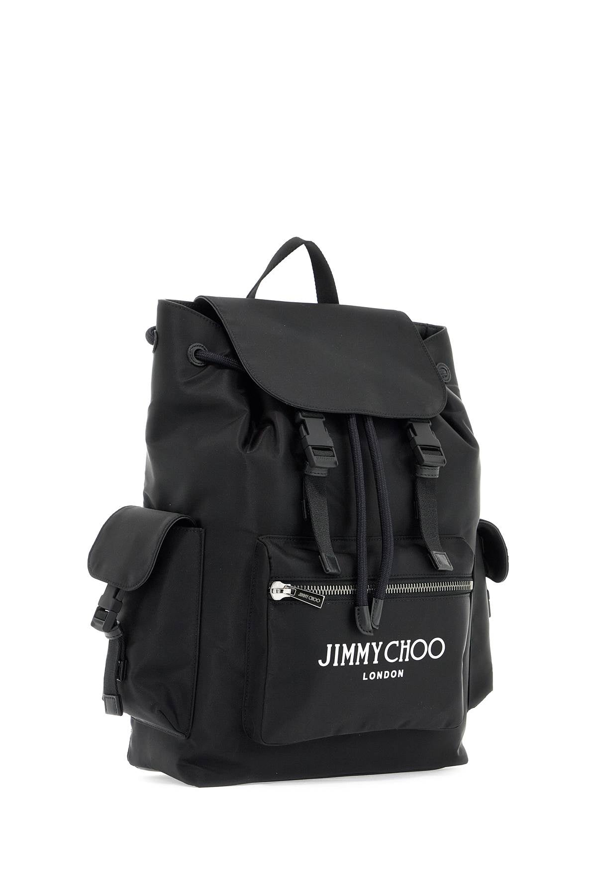 Jimmy Choo Nylon Filmore Backpack For Men