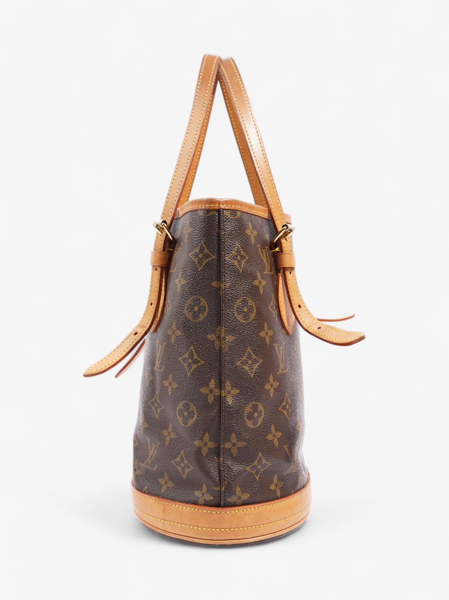 Louis Vuitton Bucket Bag Monogram Coated Canvas PM