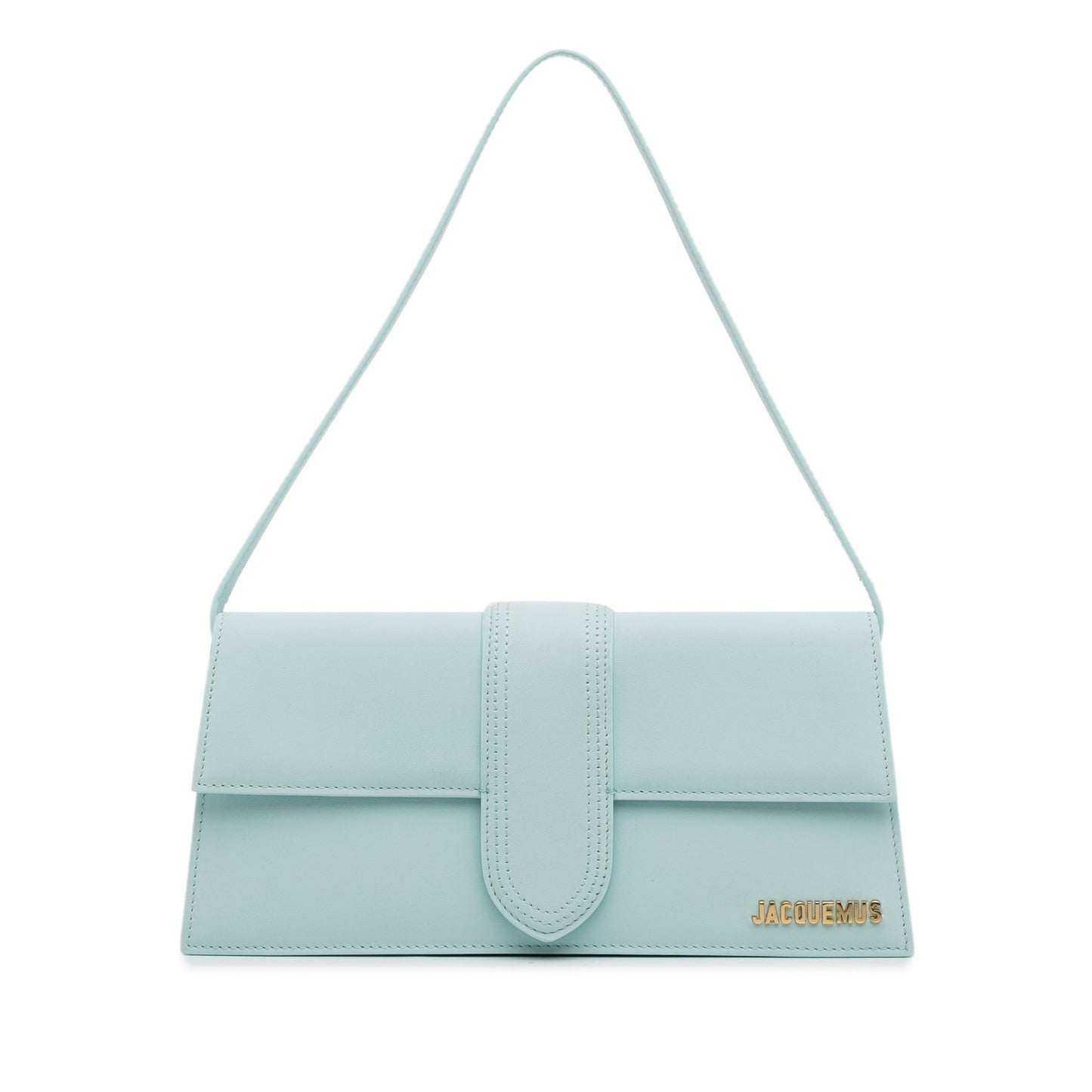 Jacquemus Le Bambino Long Light Blue Leather