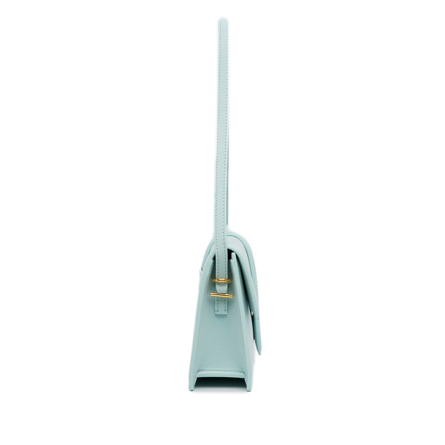 Jacquemus Le Bambino Long Light Blue Leather