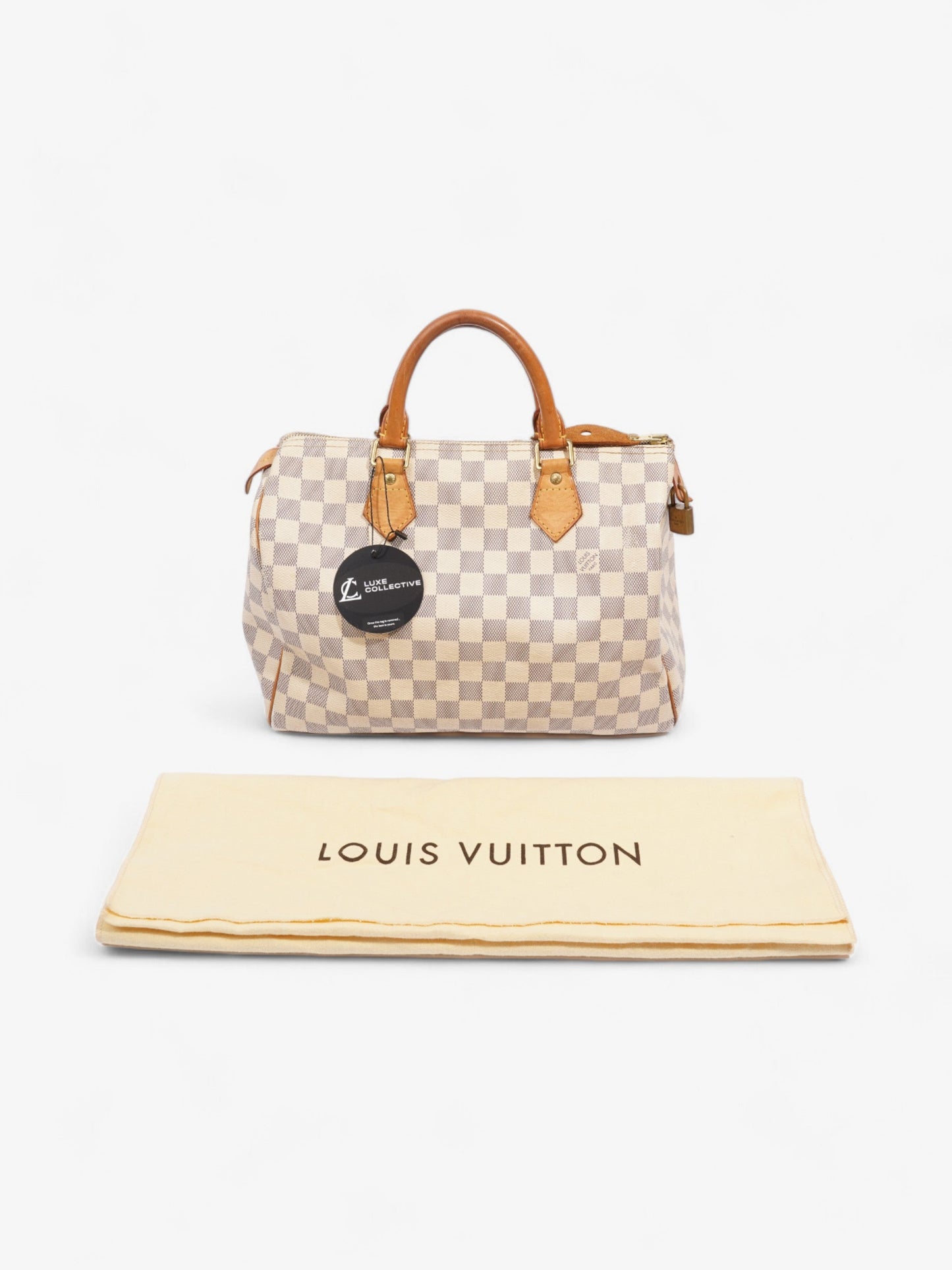 Louis Vuitton Speedy Damier Azur Coated Canvas 30