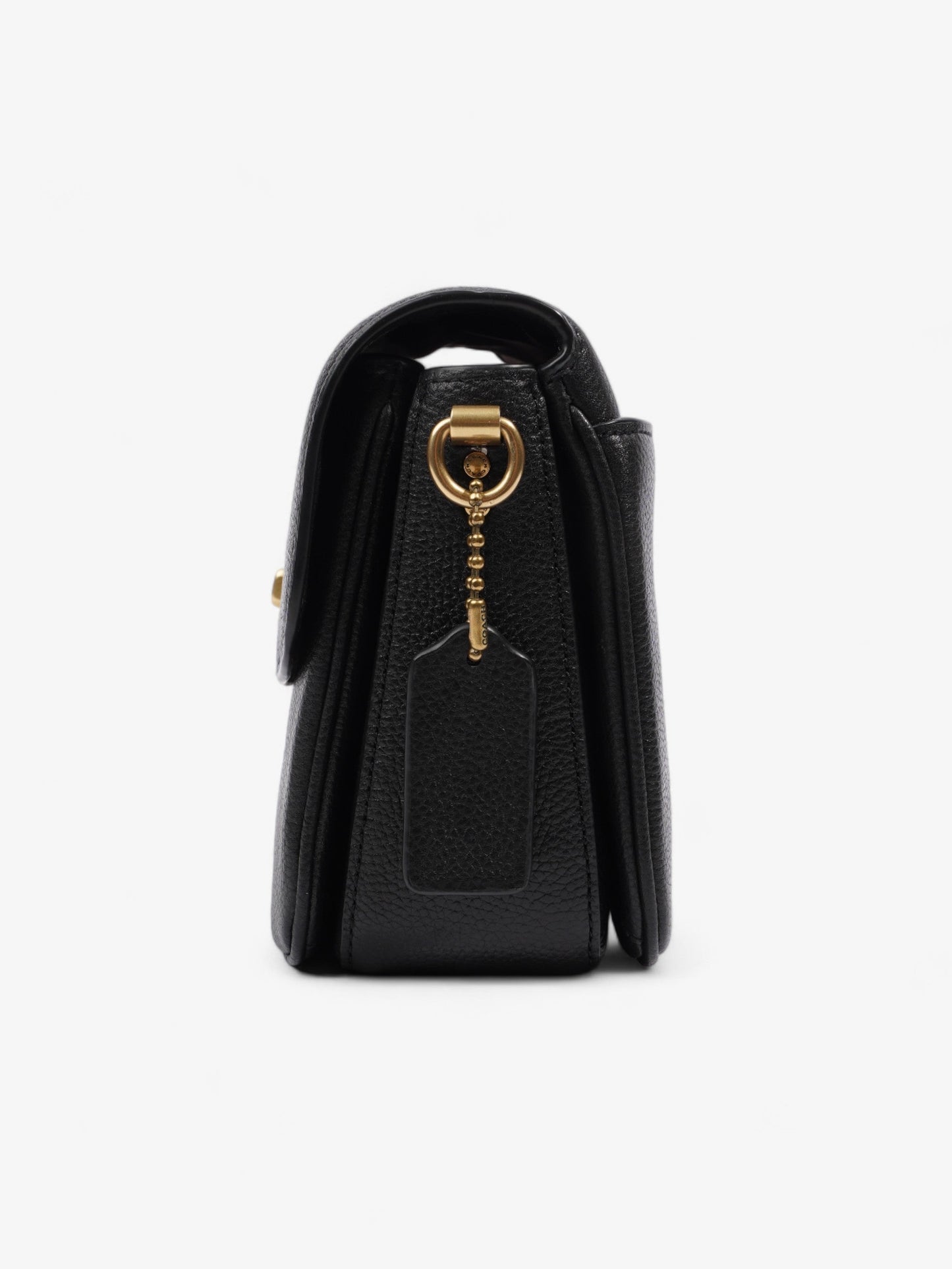Coach Cassie Black Pebbled Leather 19