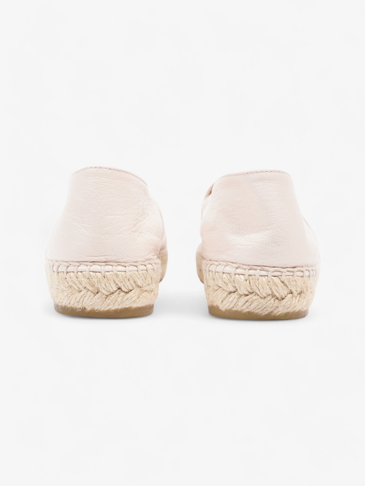 Chanel Espadrilles Pink / Black Leather EU 38 UK 5