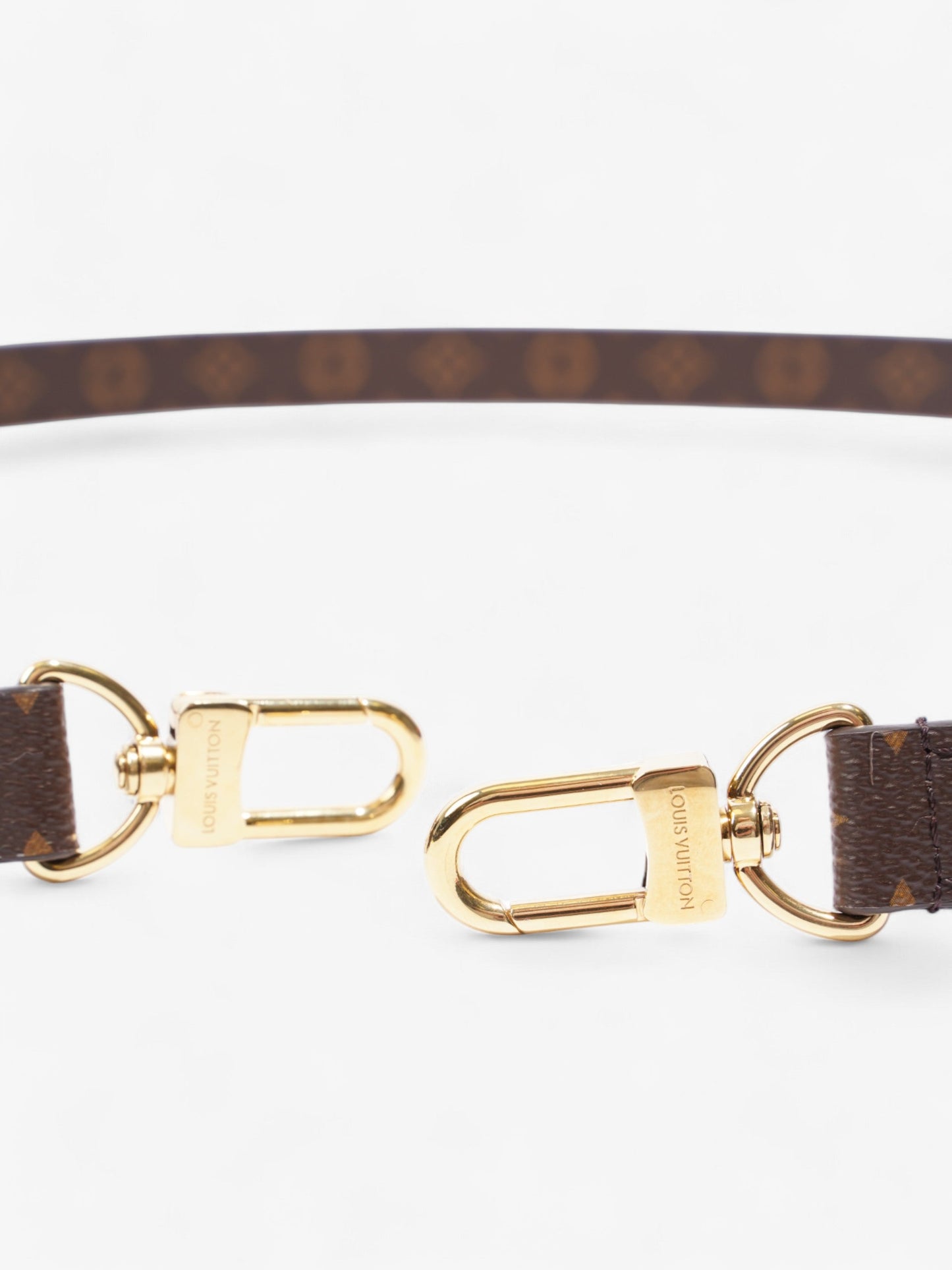 Louis Vuitton Bandouli猫re Bag Strap Monogram / Gold Canvas
