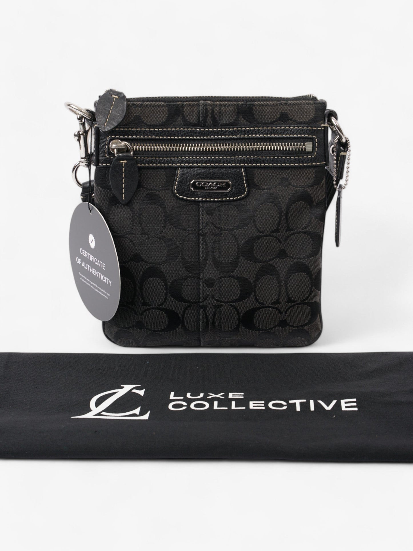 Coach Penelope Black Canvas