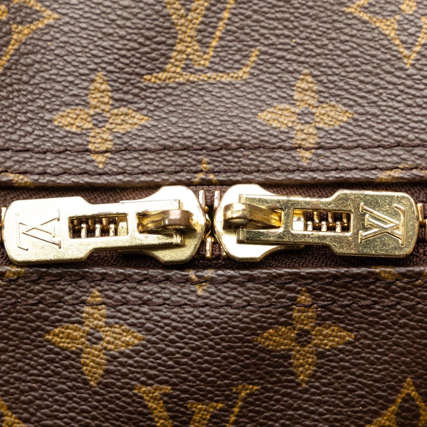 Brown Louis Vuitton Monogram Keepall 60 Travel Bag