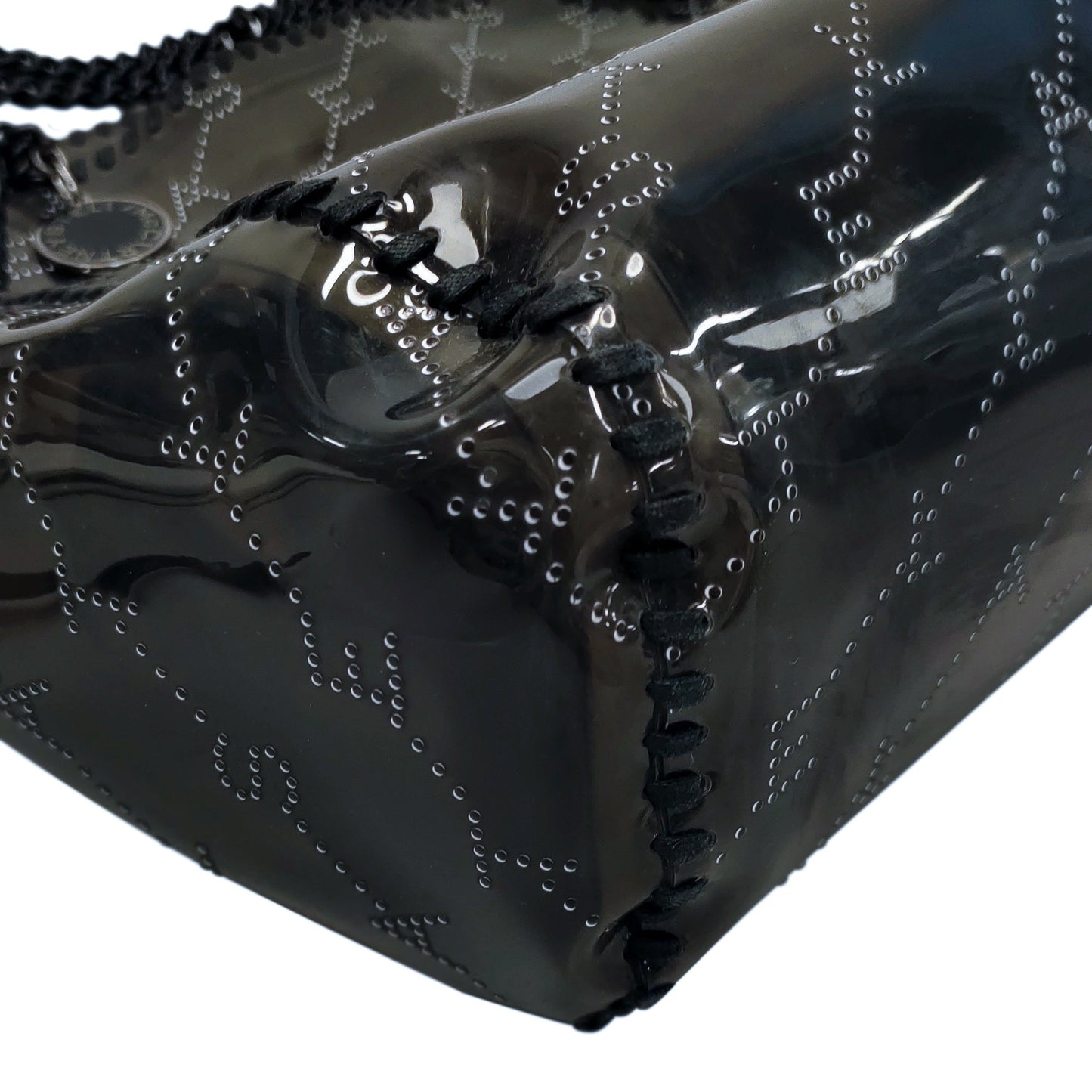 Black Stella McCartney Falabella PVC Tote