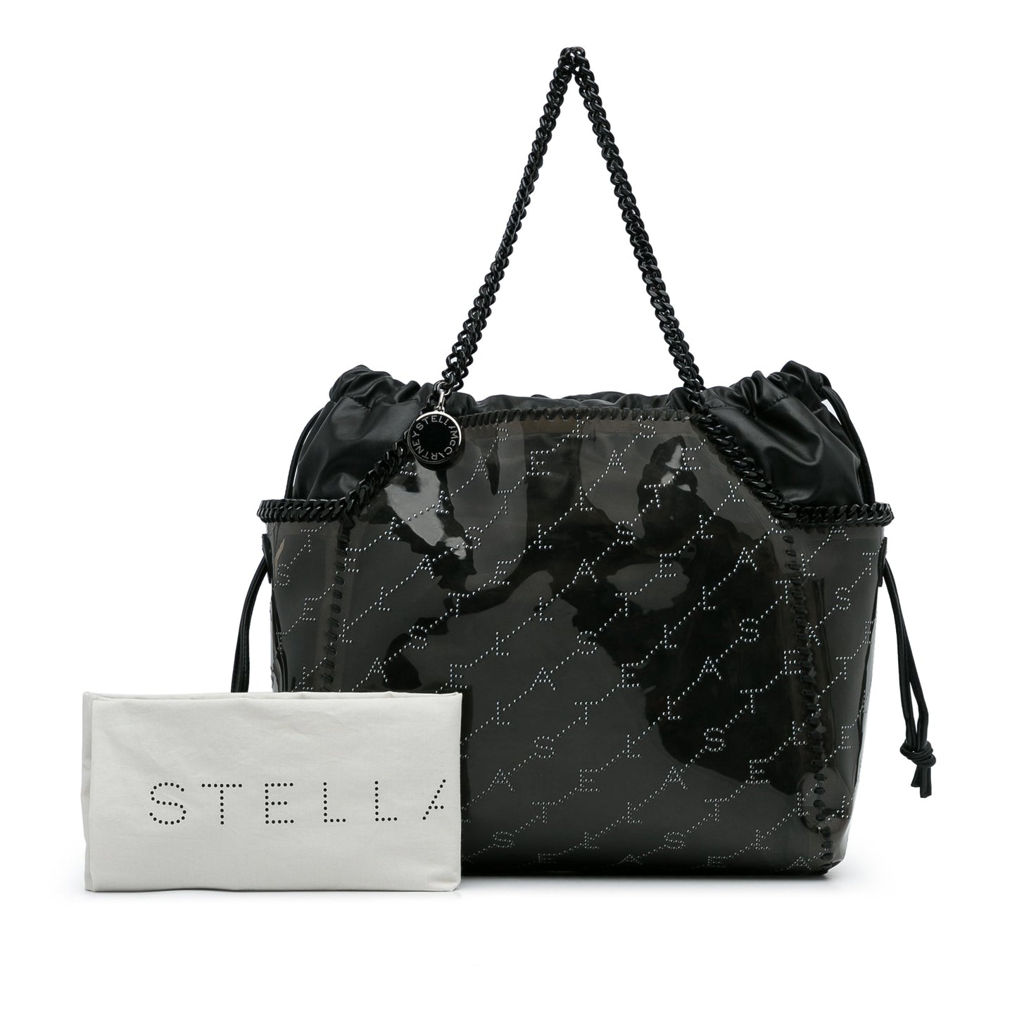 Black Stella McCartney Falabella PVC Tote