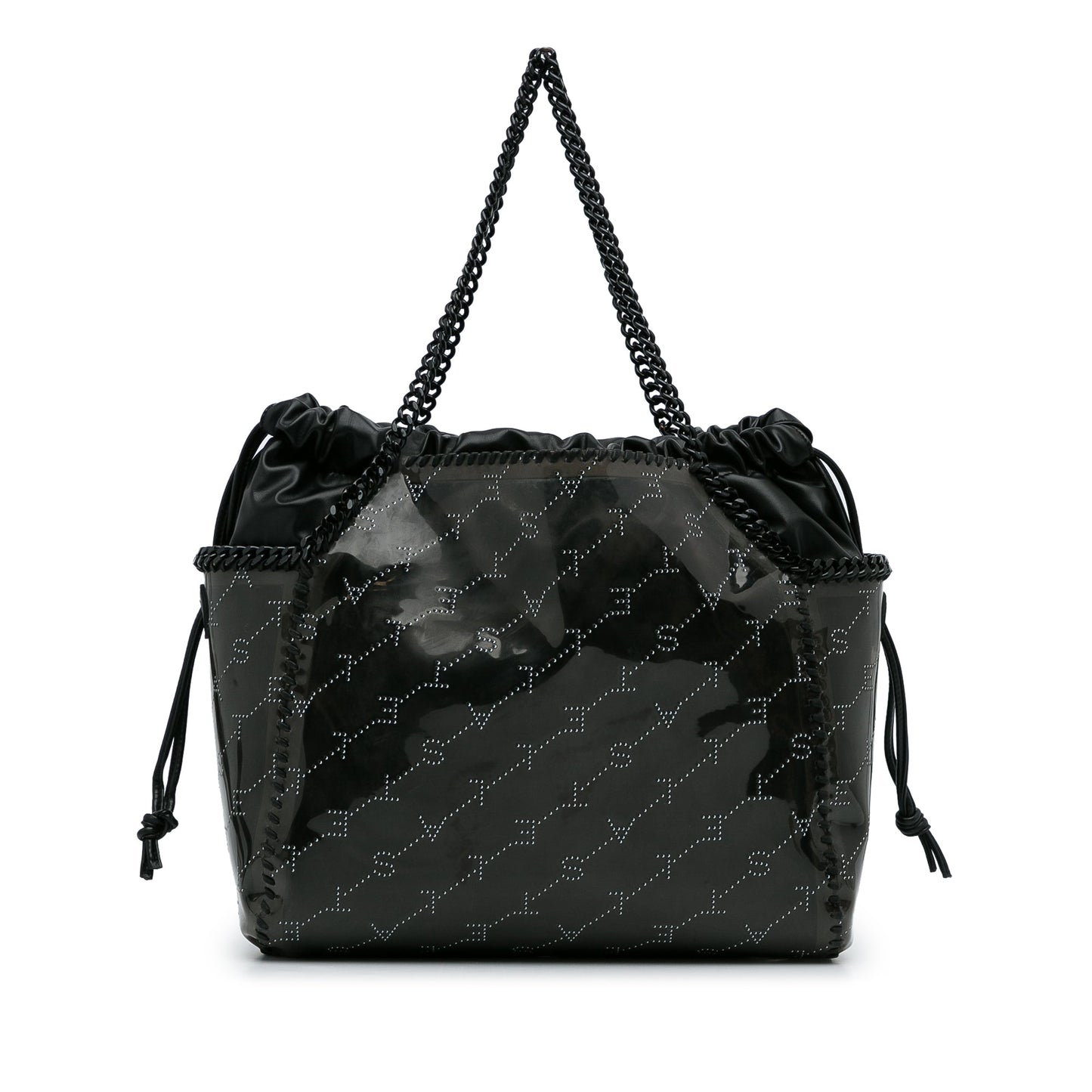 Black Stella McCartney Falabella PVC Tote