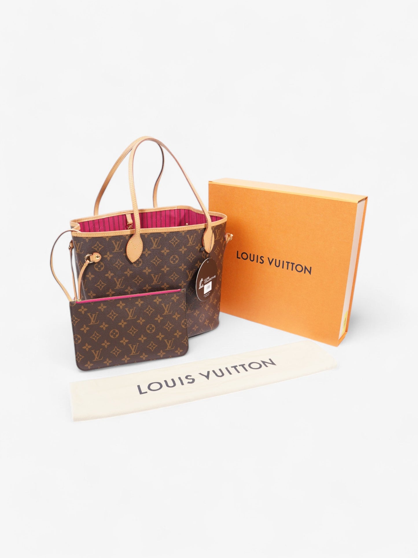 Louis Vuitton Neverfull Monogram Coated Canvas MM