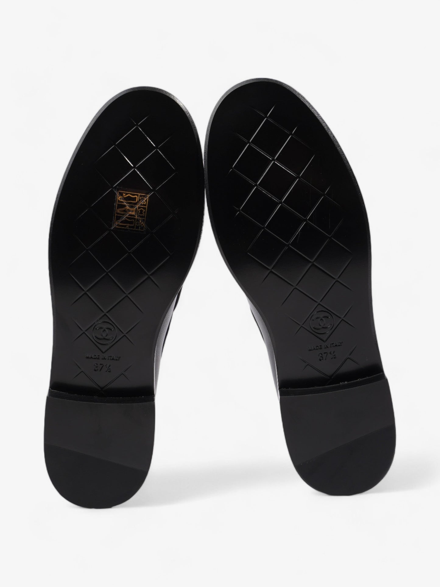 Chanel Quilted CC Turnlock Black Leather EU 37.5 UK 4.5