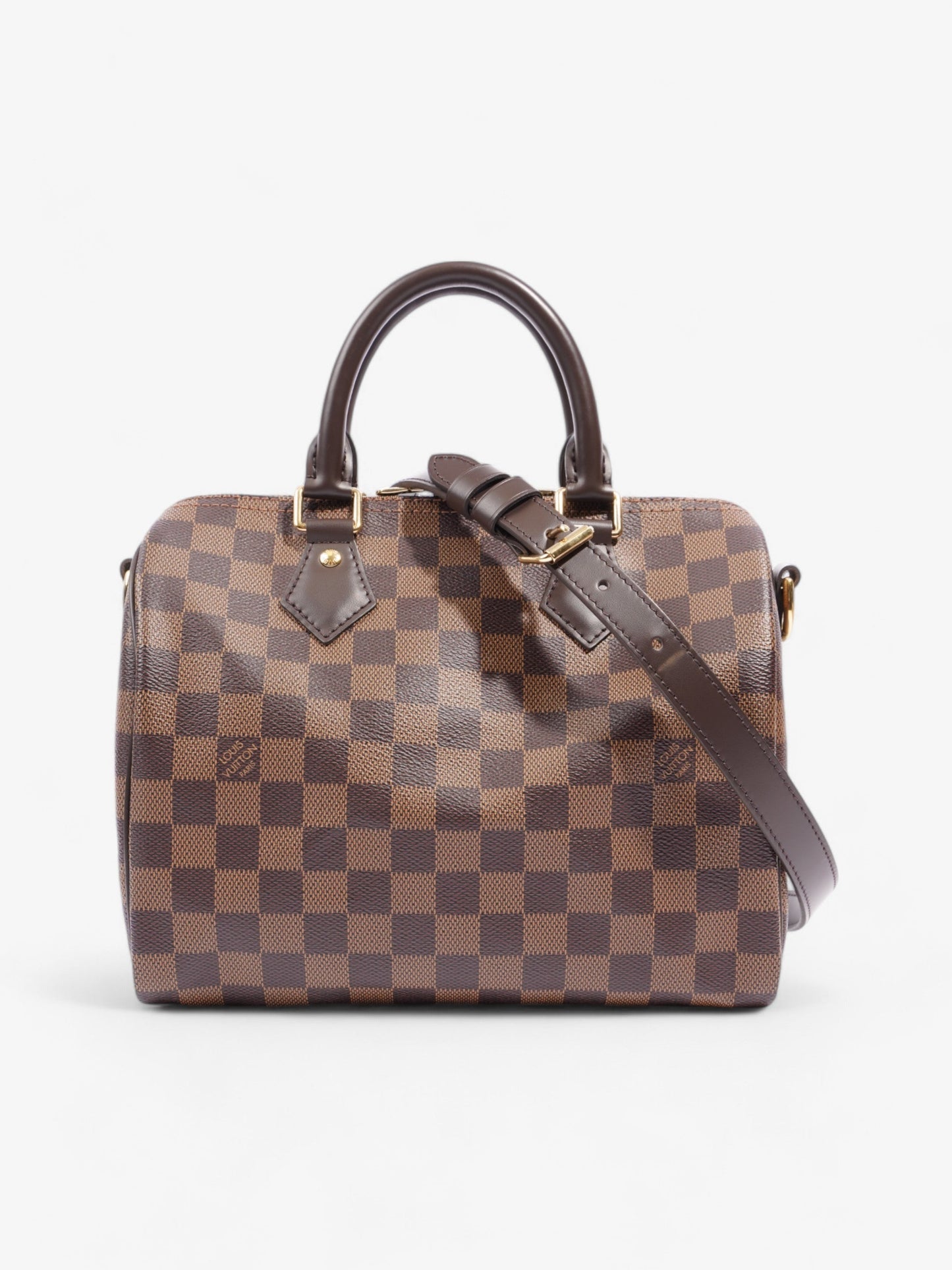 Louis Vuitton Speedy Bandouli猫re Damier Ebene Coated Canvas 25