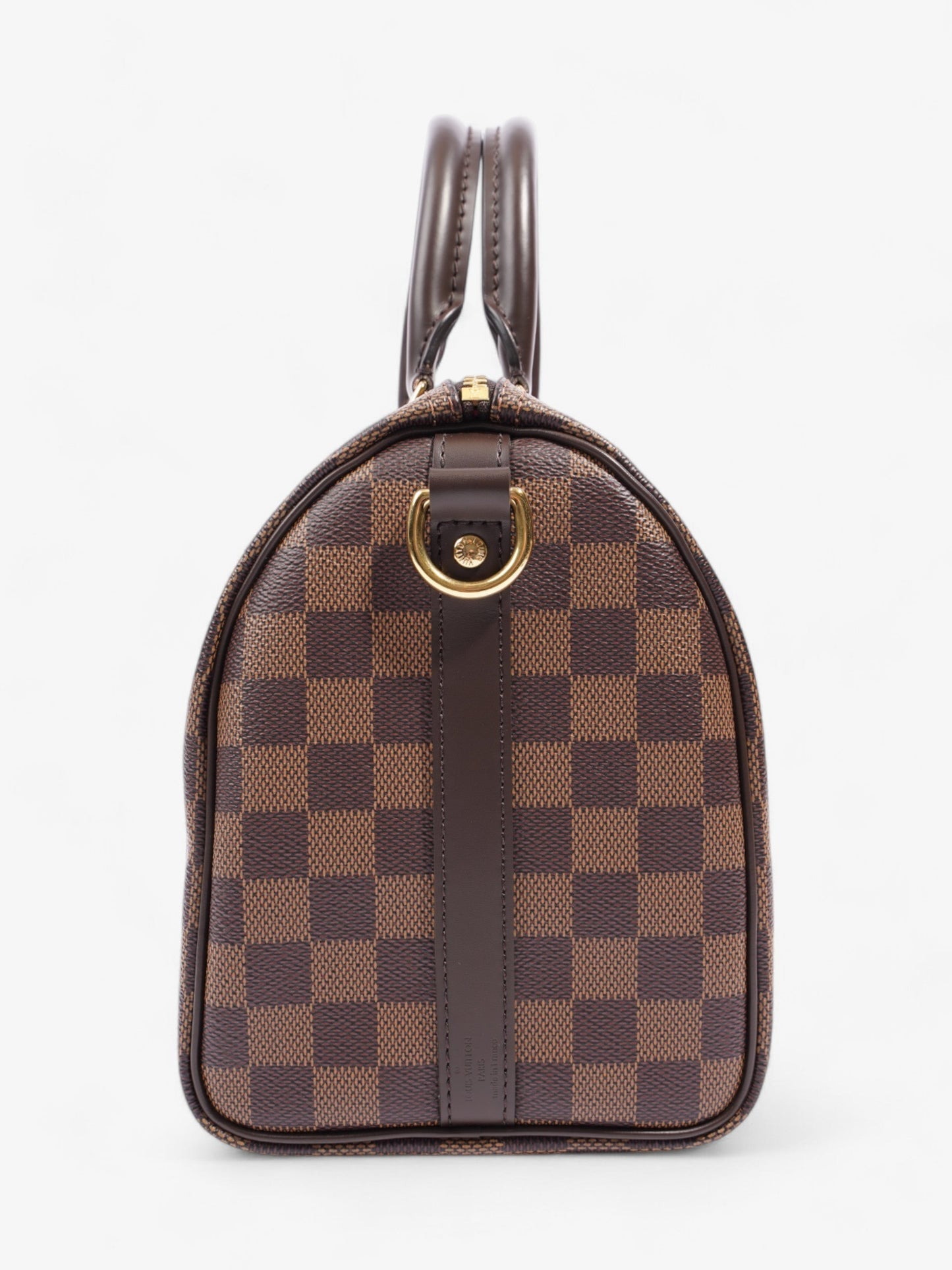 Louis Vuitton Speedy Bandouli猫re Damier Ebene Coated Canvas 25