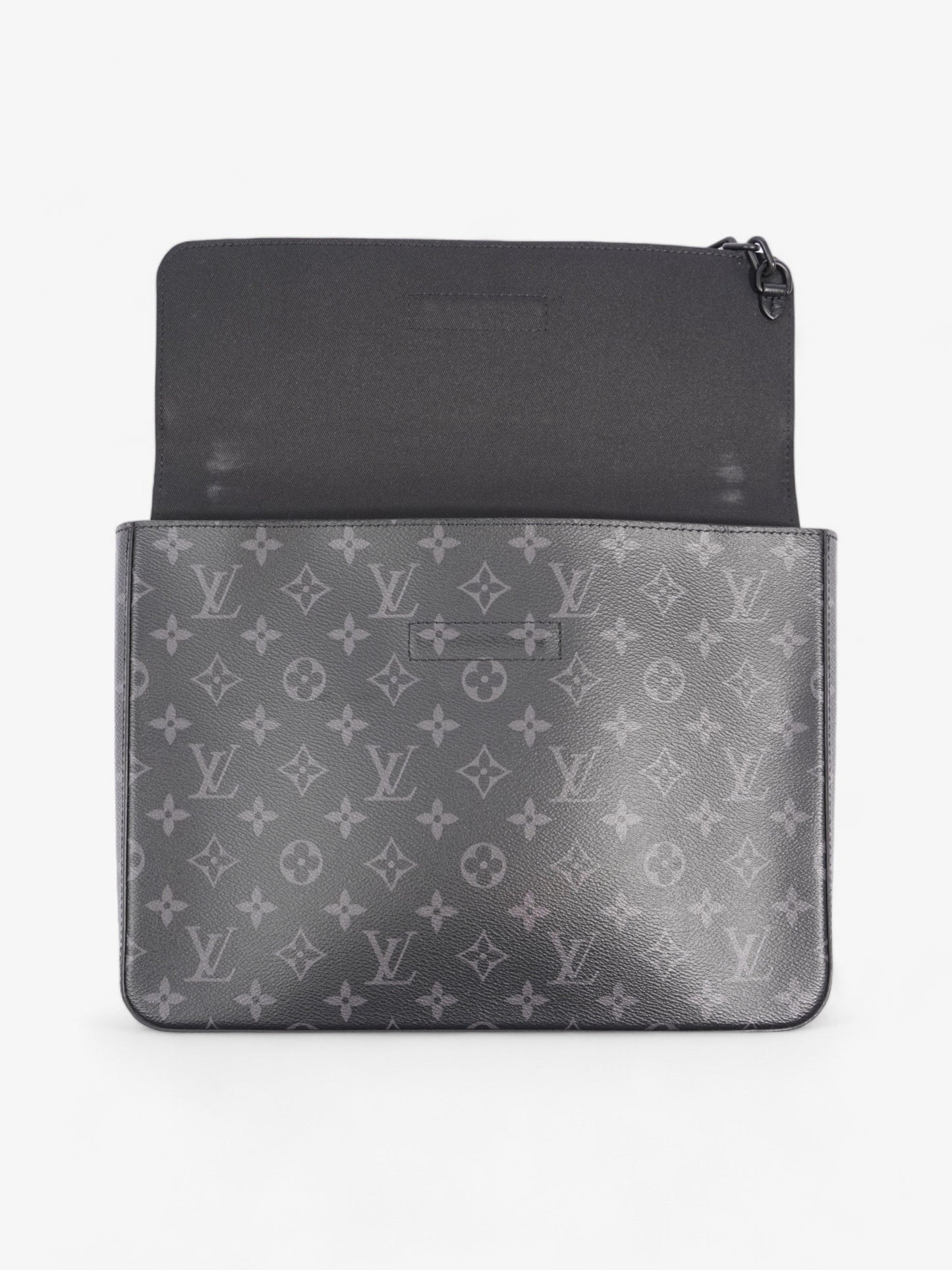 Louis Vuitton Pochette Steamer Monogram Eclipse Coated Canvas