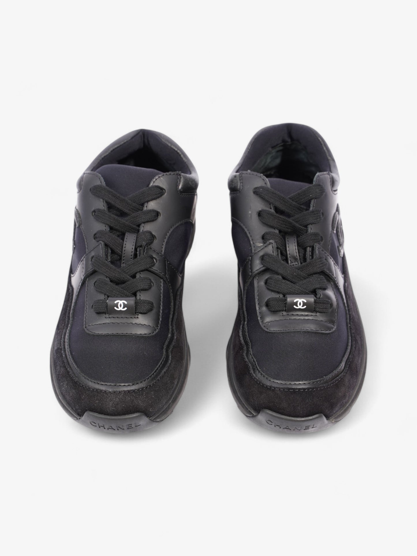Chanel CC Runner Black Suede EU 36 UK 3