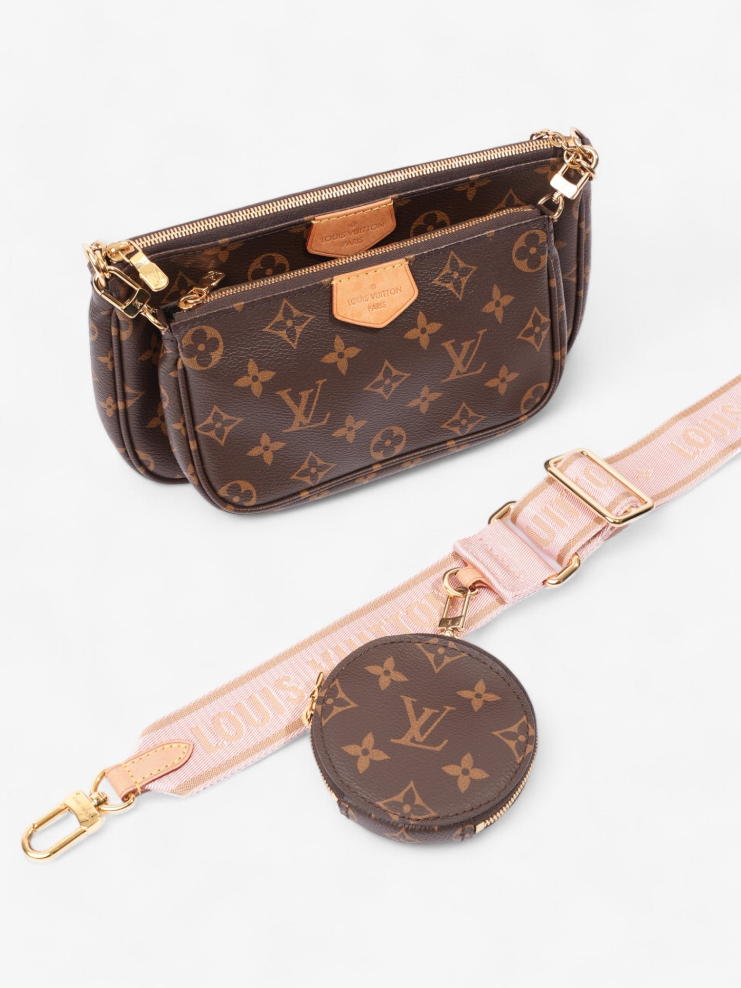 Louis Vuitton Multi Pochette Accessoires Monogram Coated Canvas