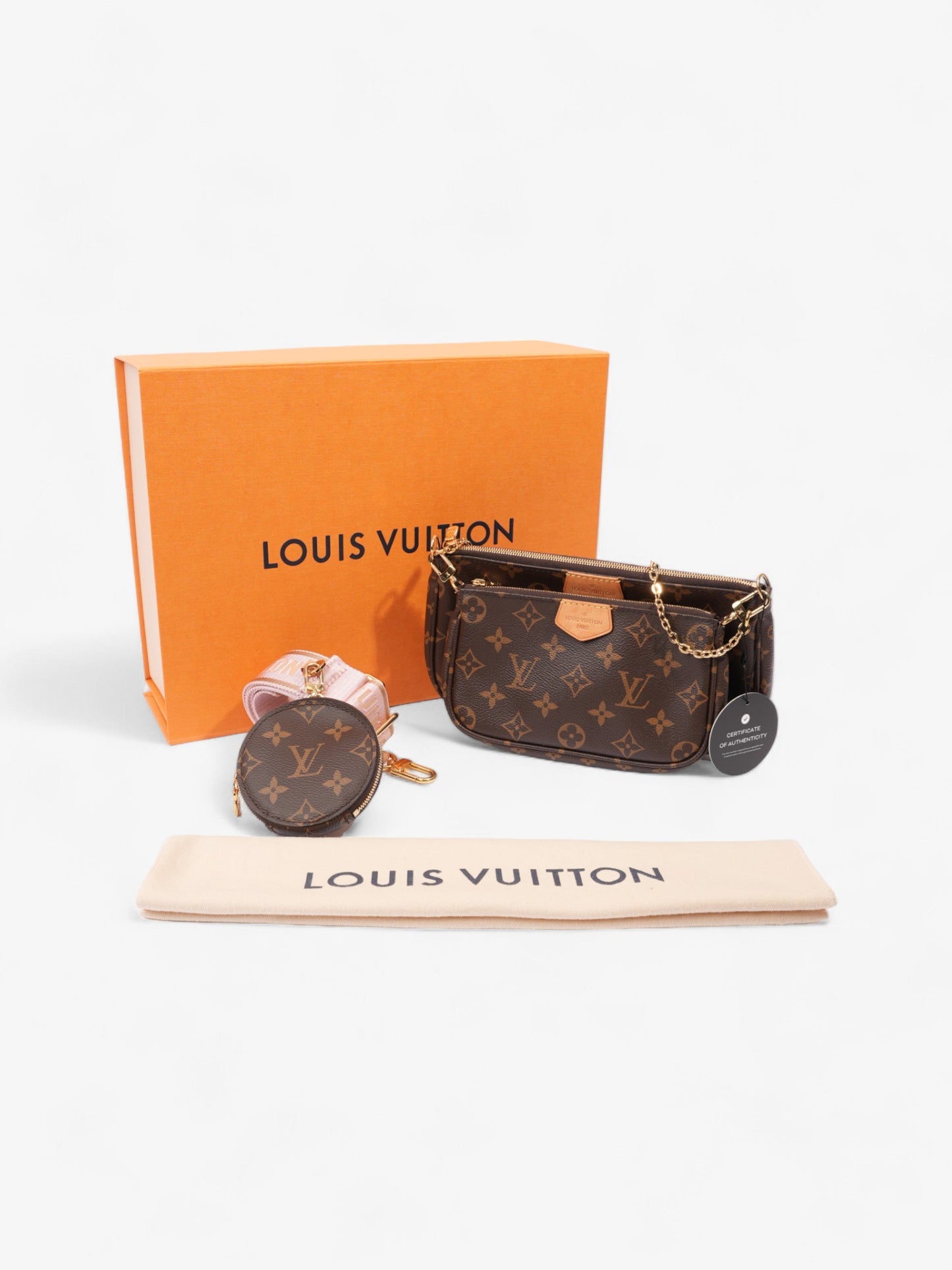 Louis Vuitton Multi Pochette Accessoires Monogram Coated Canvas