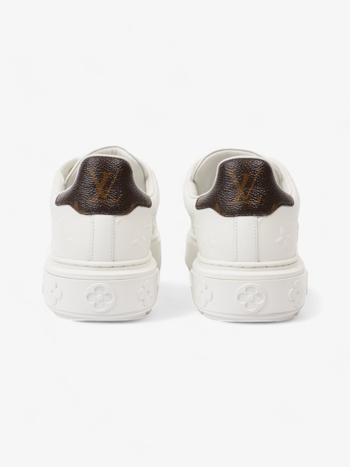 Louis Vuitton Time Out White / Monogram Leather EU 37 UK 4