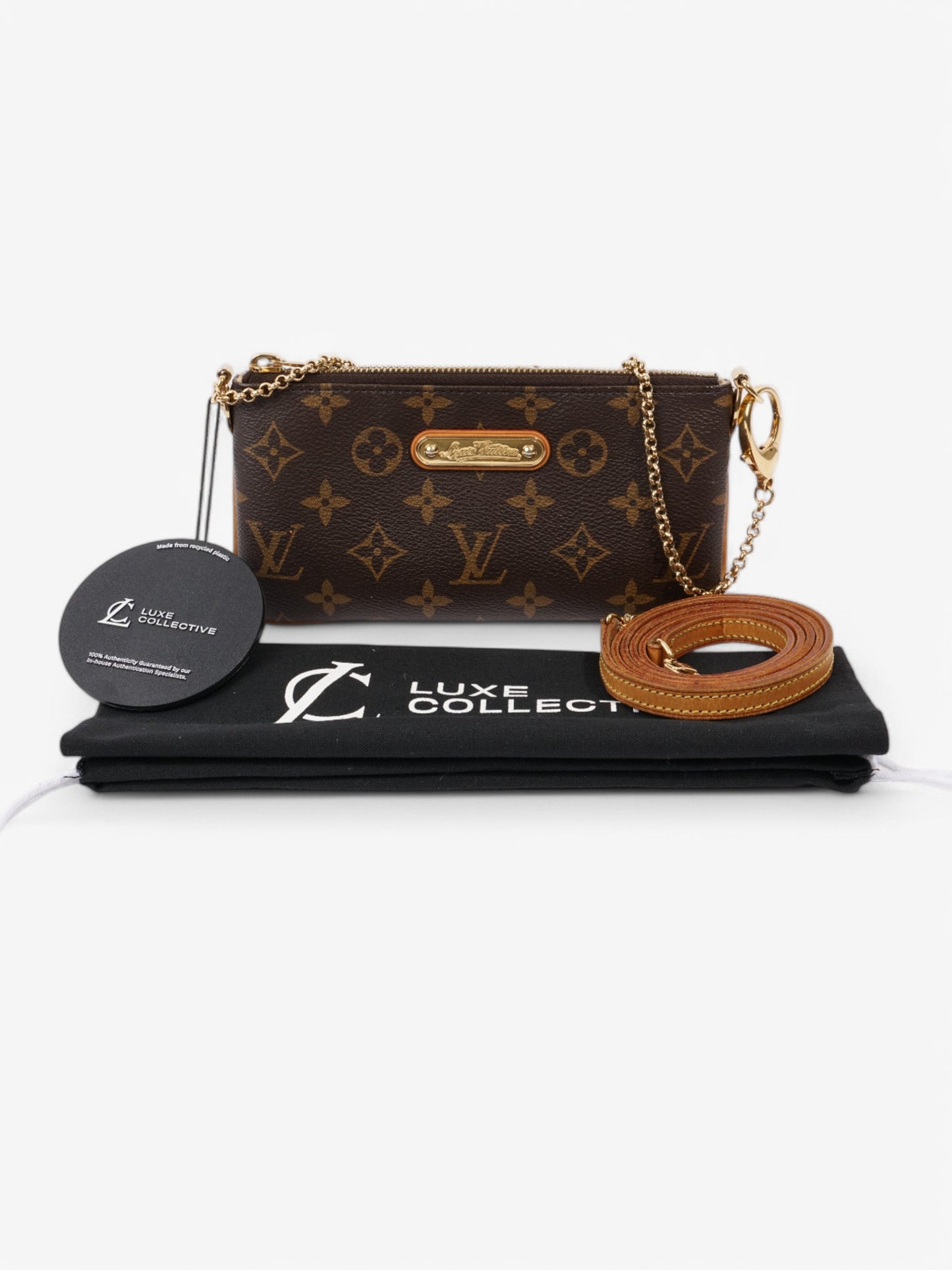 Louis Vuitton Milla Pochette Monogram Coated Canvas MM