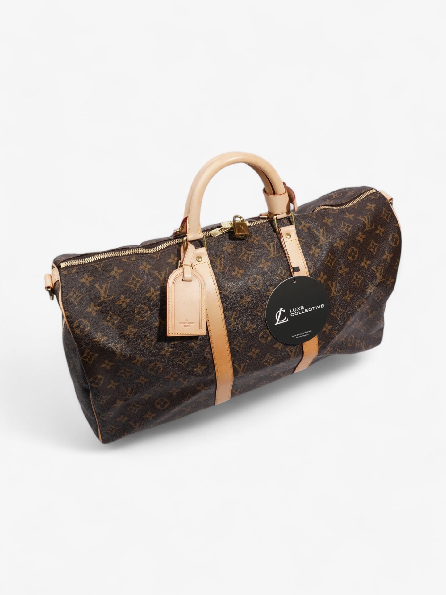 Louis Vuitton Keepall Bandouliere Monogram Coated Canvas 50