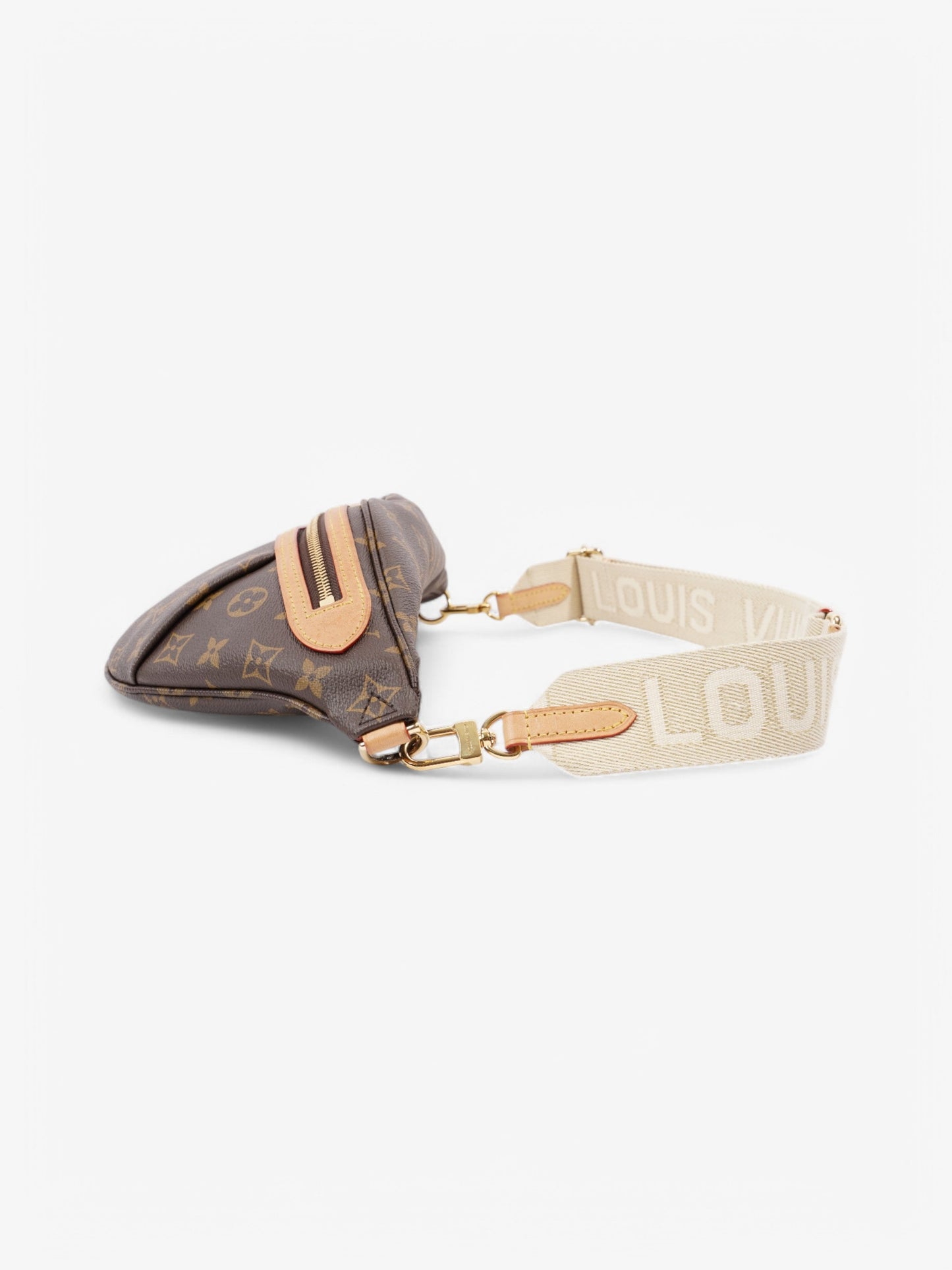 Louis Vuitton High Rise Bumbag Monogram Coated Canvas