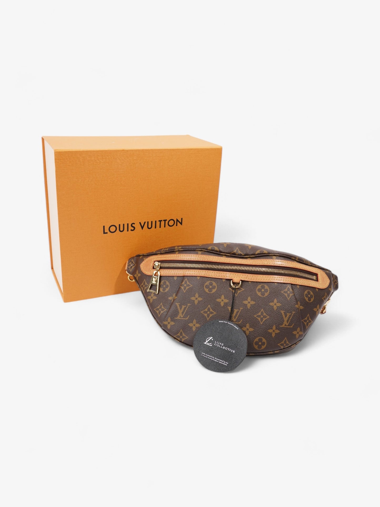 Louis Vuitton High Rise Bumbag Monogram Coated Canvas