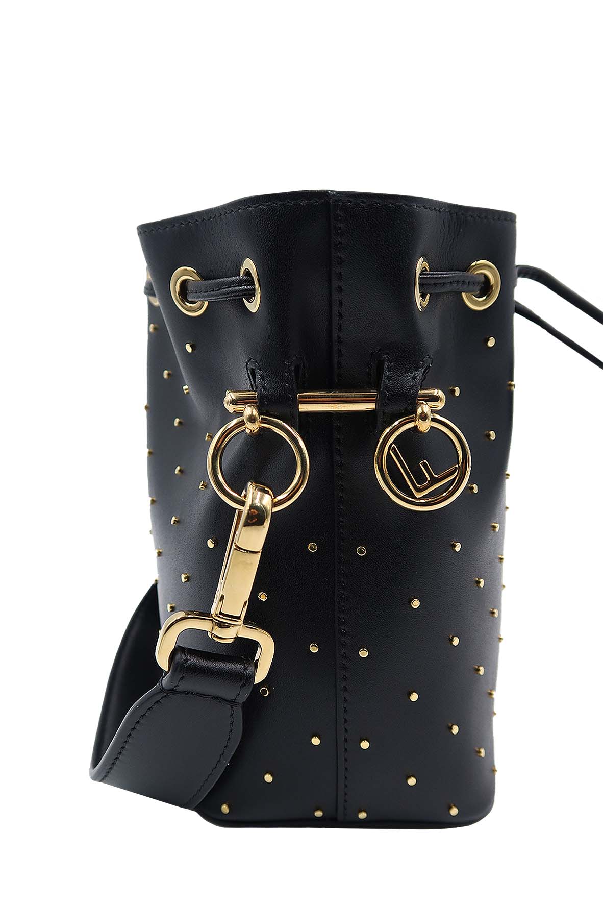 Mini Studded Mon Tresor Black