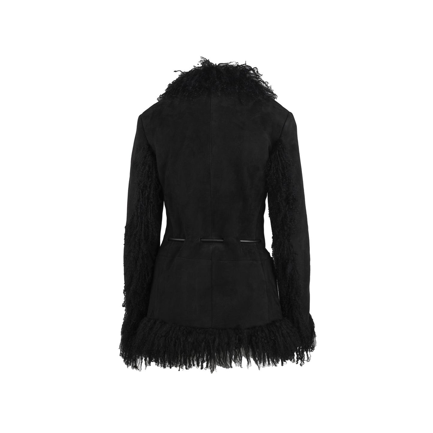 Mongolian Lamb Shearling Coat - '90s