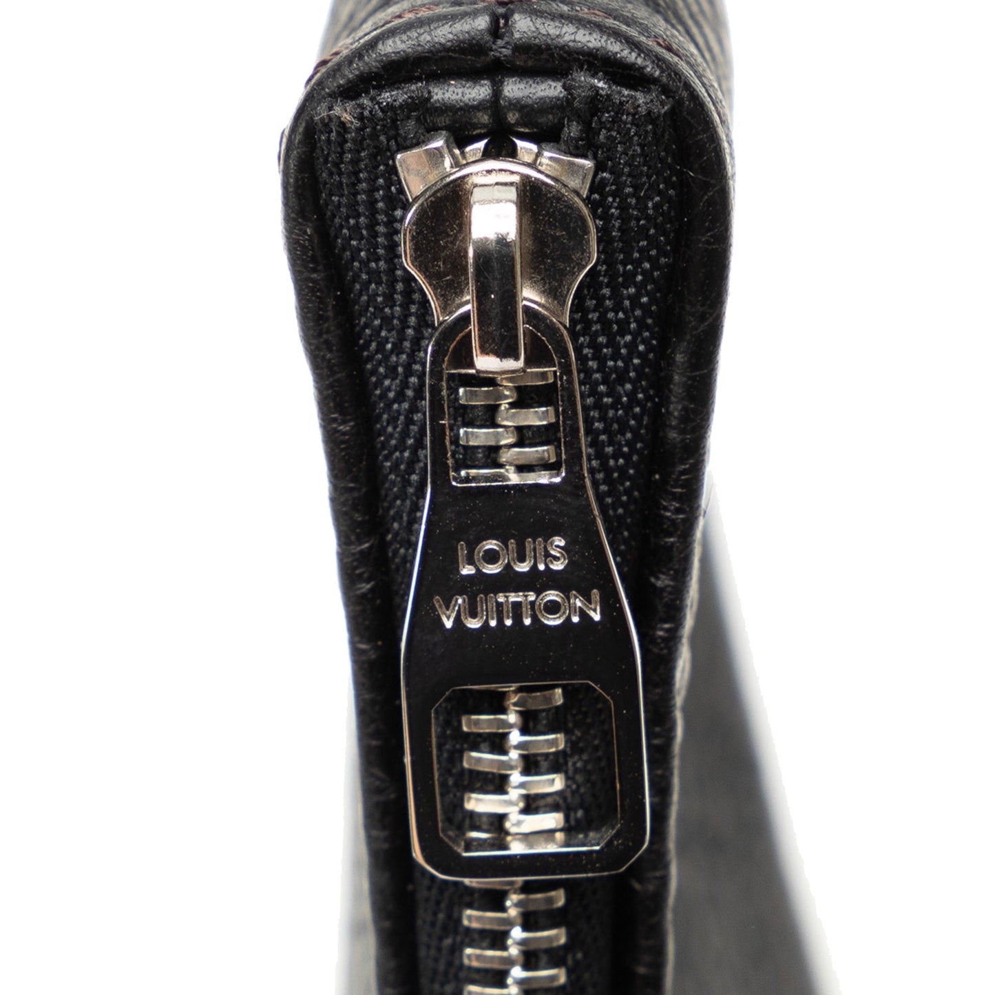 Black Louis Vuitton Monogram Mahina Selene PM Satchel