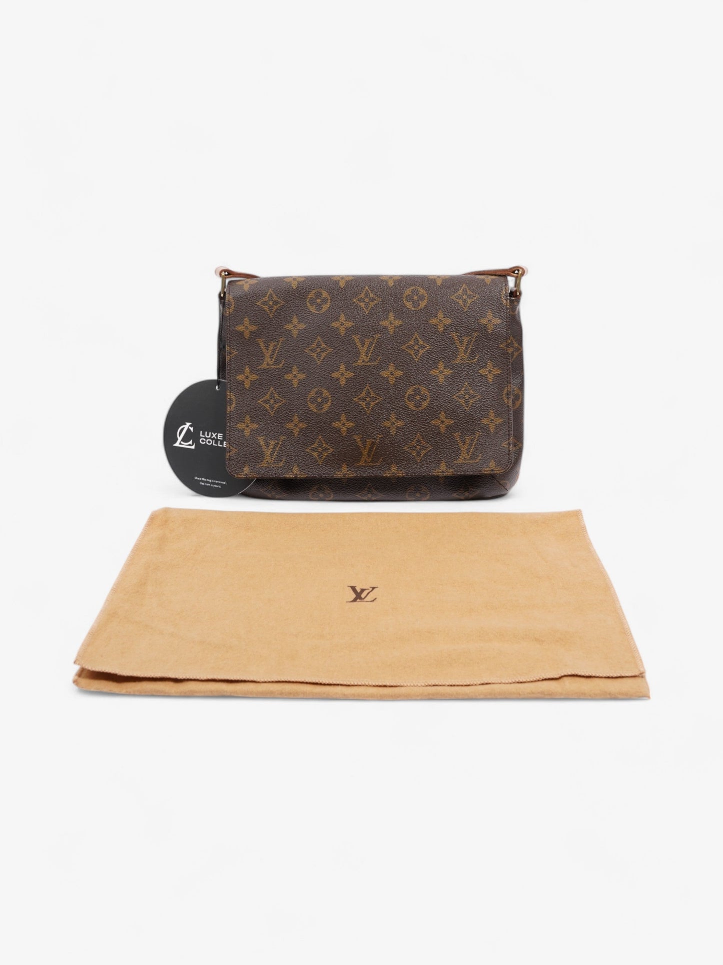 Louis Vuitton Musette Tango Monogram Coated Canvas
