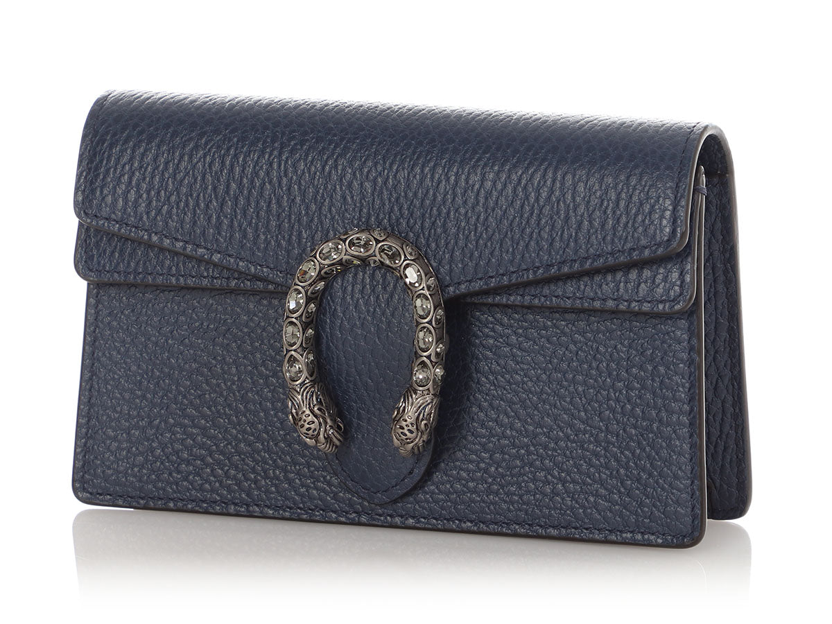 Gucci Super Mini Navy Dionysis