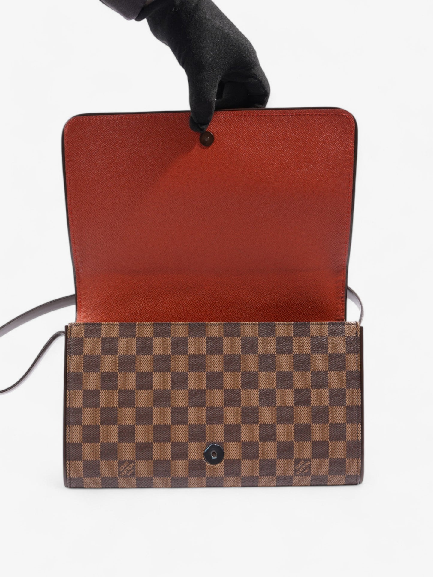 Louis Vuitton Tribeca Carre Damier Ebene Coated Canvas