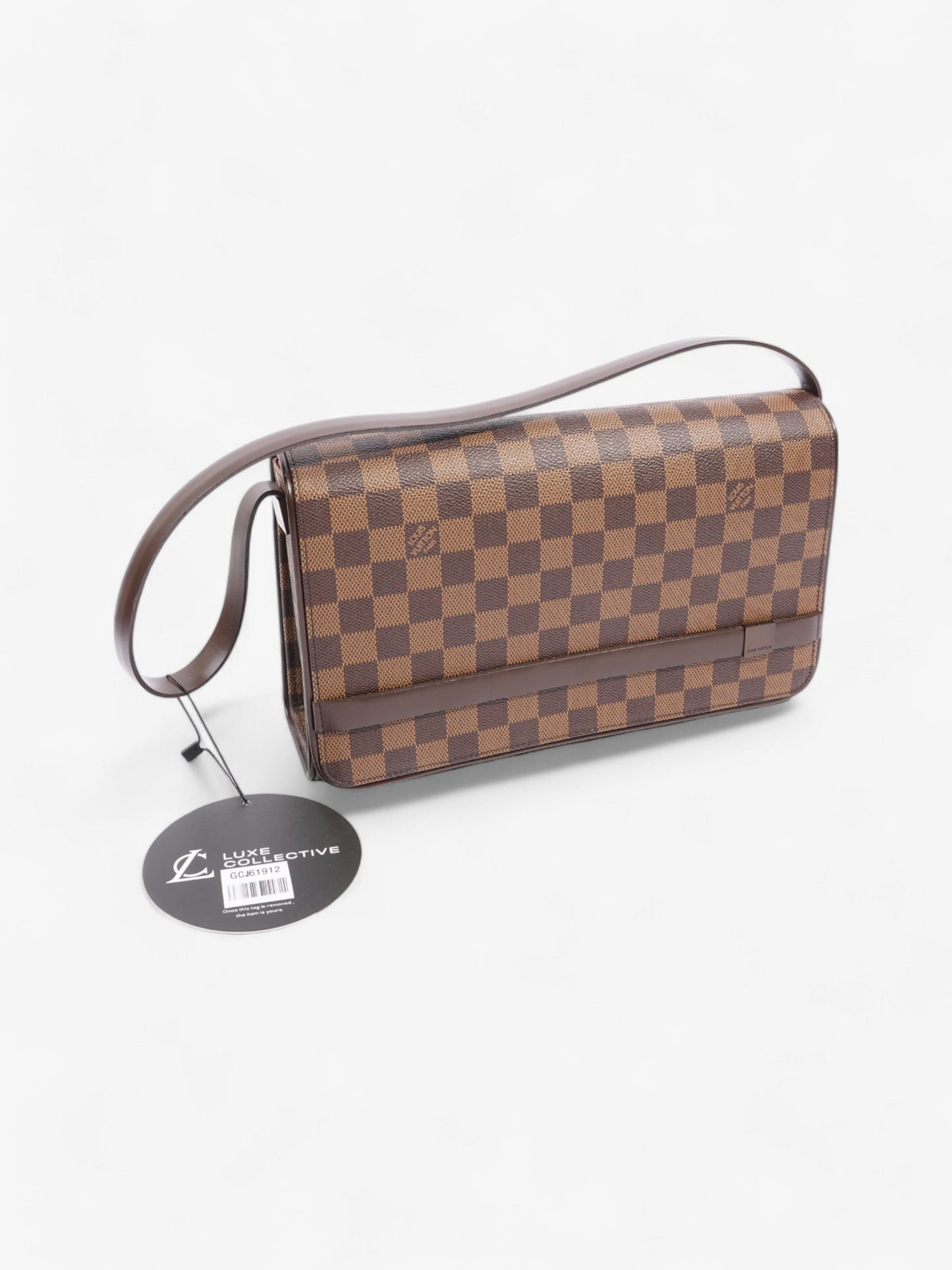 Louis Vuitton Tribeca Carre Damier Ebene Coated Canvas