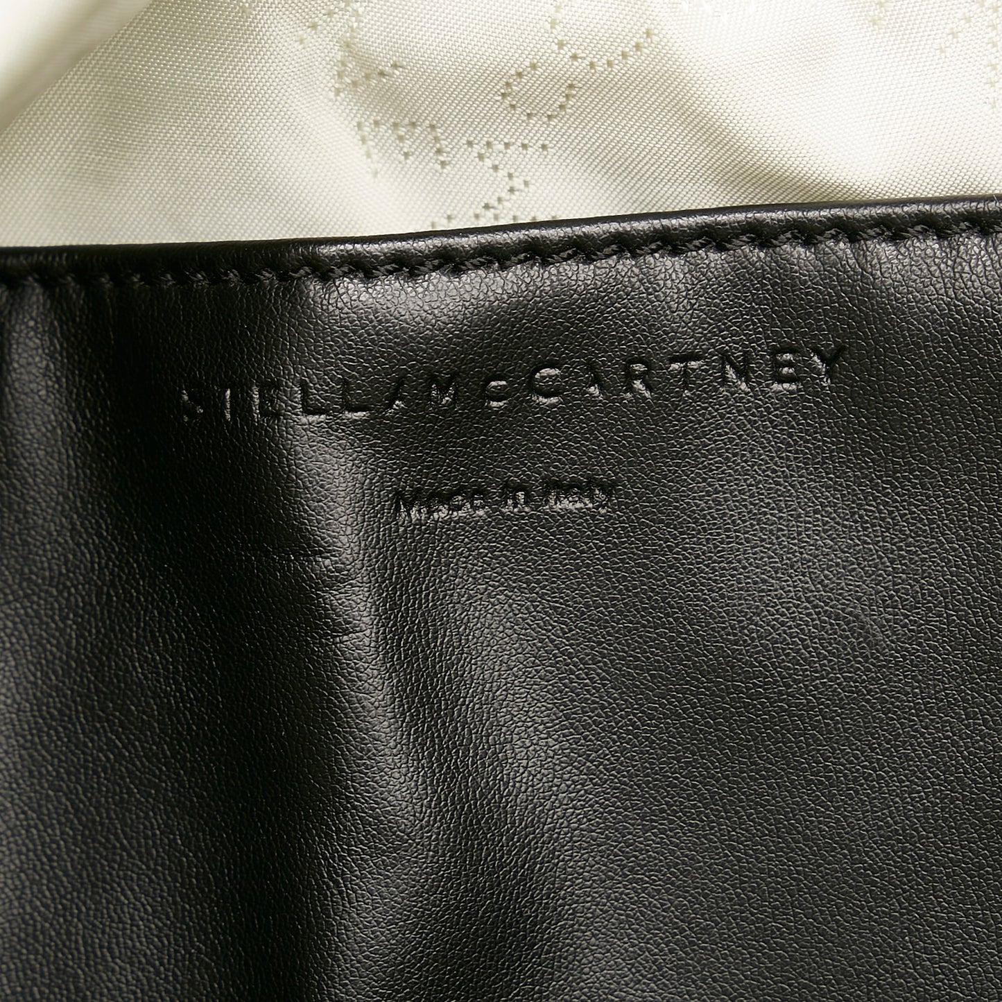 Stella McCartney Falabella Transparent Tote Black PVC