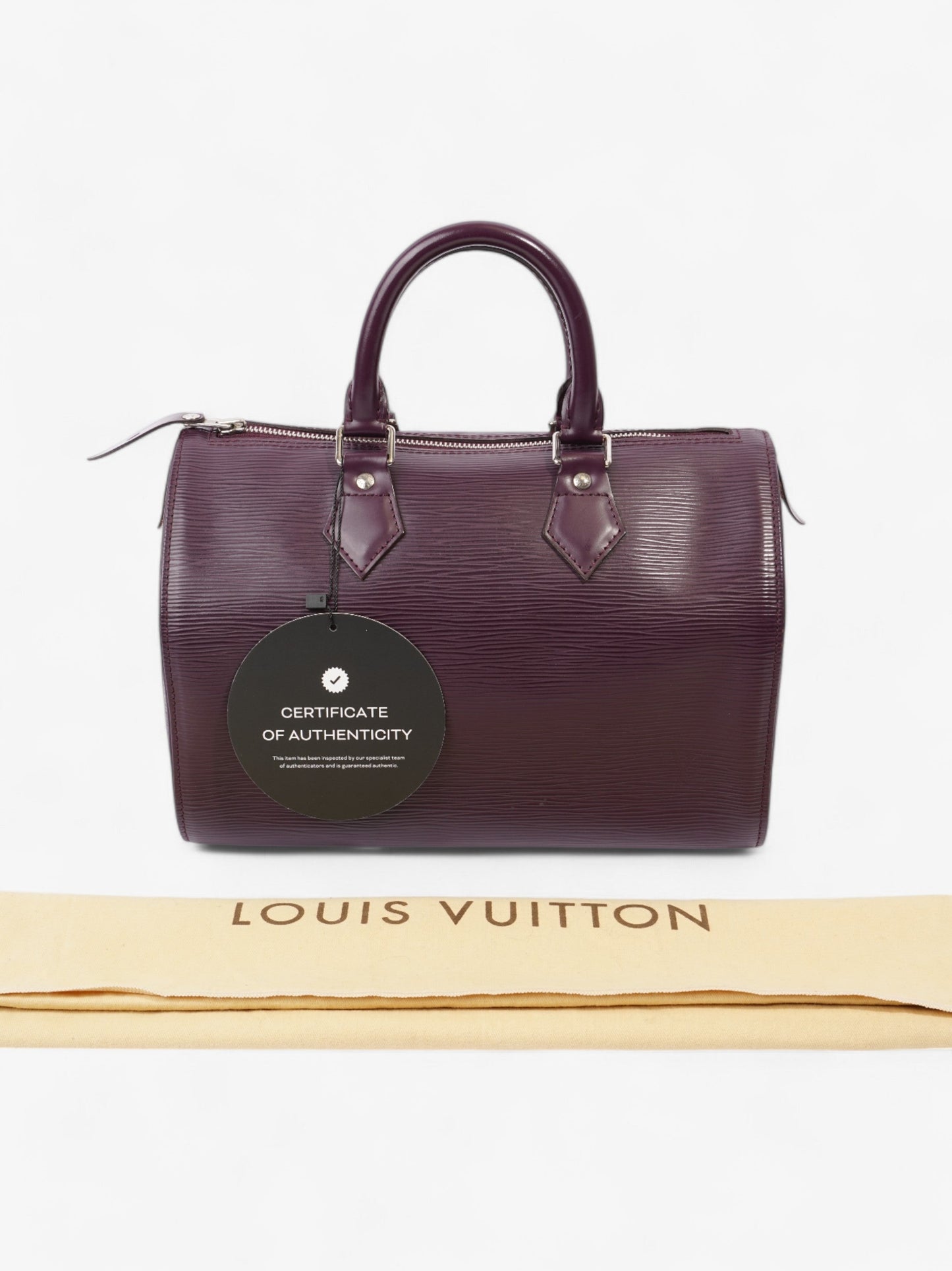 Louis Vuitton Speedy Plum Epi Leather 30